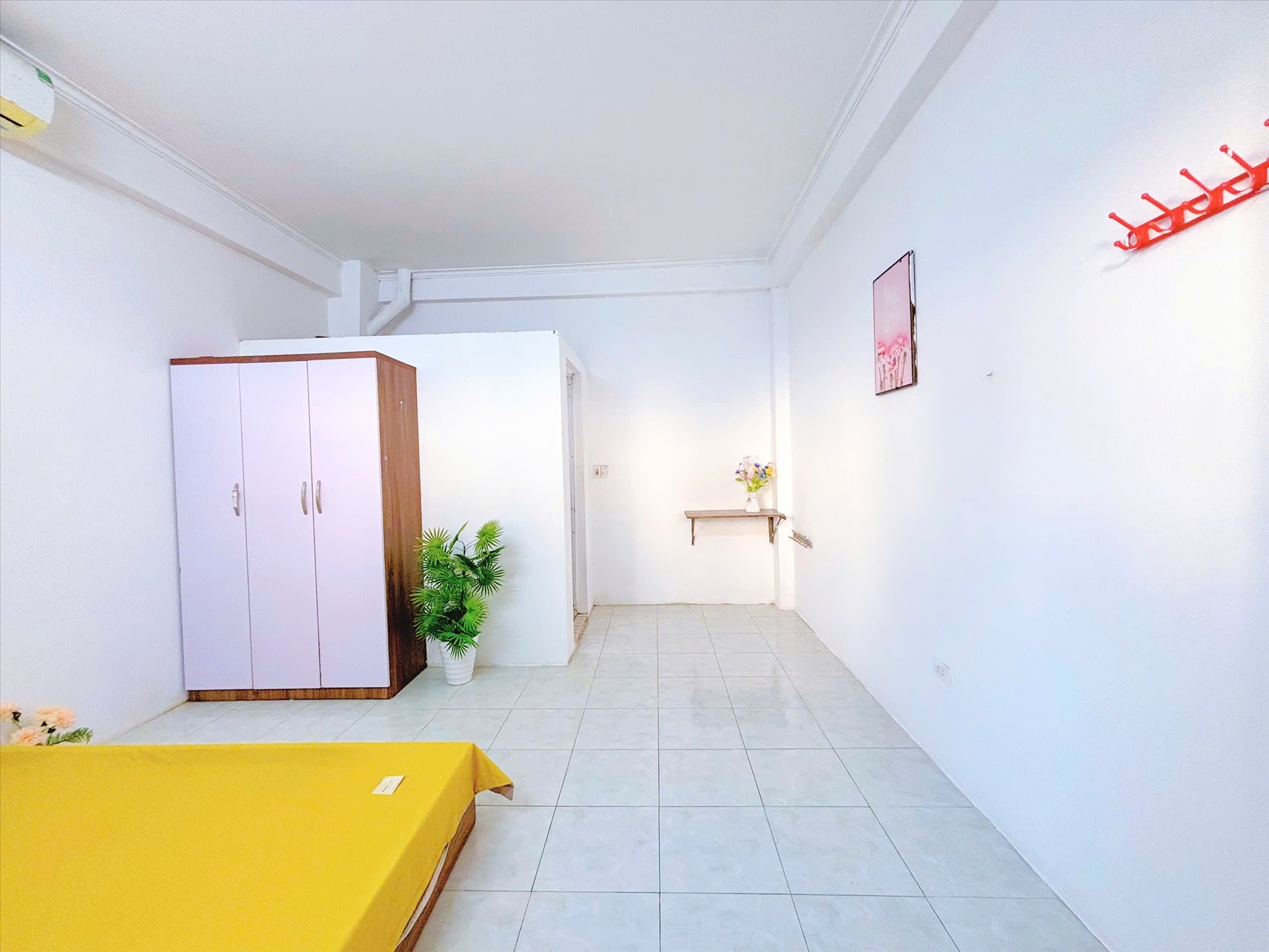 Phòng trọ Studio 22m2 tại Happyhomes 2 Cổ Nhuế - Bắc Từ Liêm - Phòng ngủ