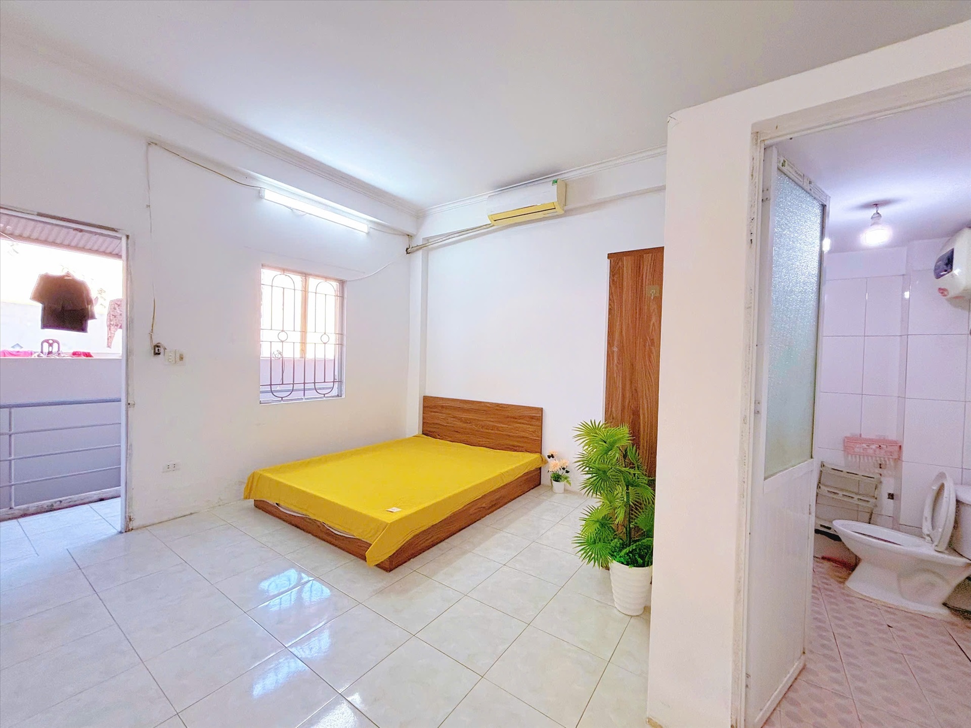 Phòng trọ Studio 22m2 tại Happyhomes 2 Cổ Nhuế - Bắc Từ Liêm - Phòng ngủ