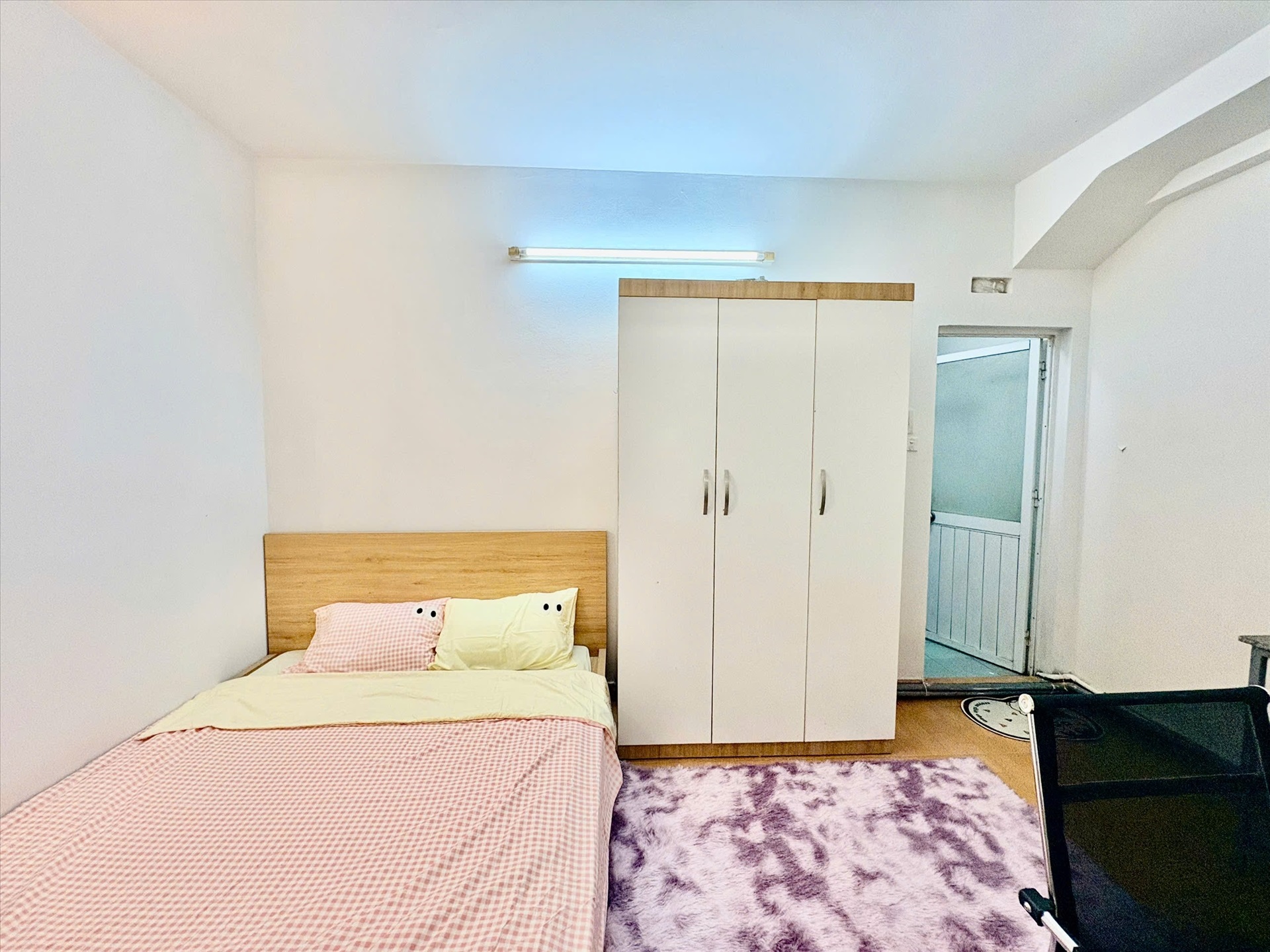 Phòng trọ Studio 25m2 tại Time House Trung Kính - Cầu Giấy - Phòng ngủ