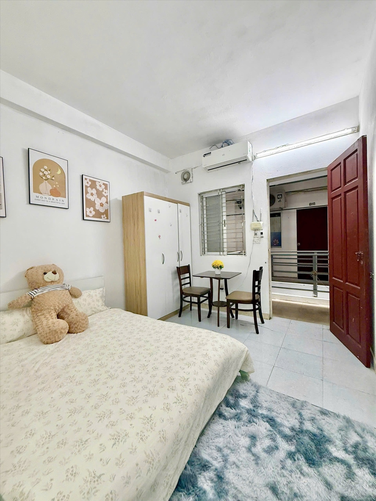 Phòng trọ Studio 25m2 tại Time House 1 Chính Kinh - Thanh Xuân - Phòng ngủ