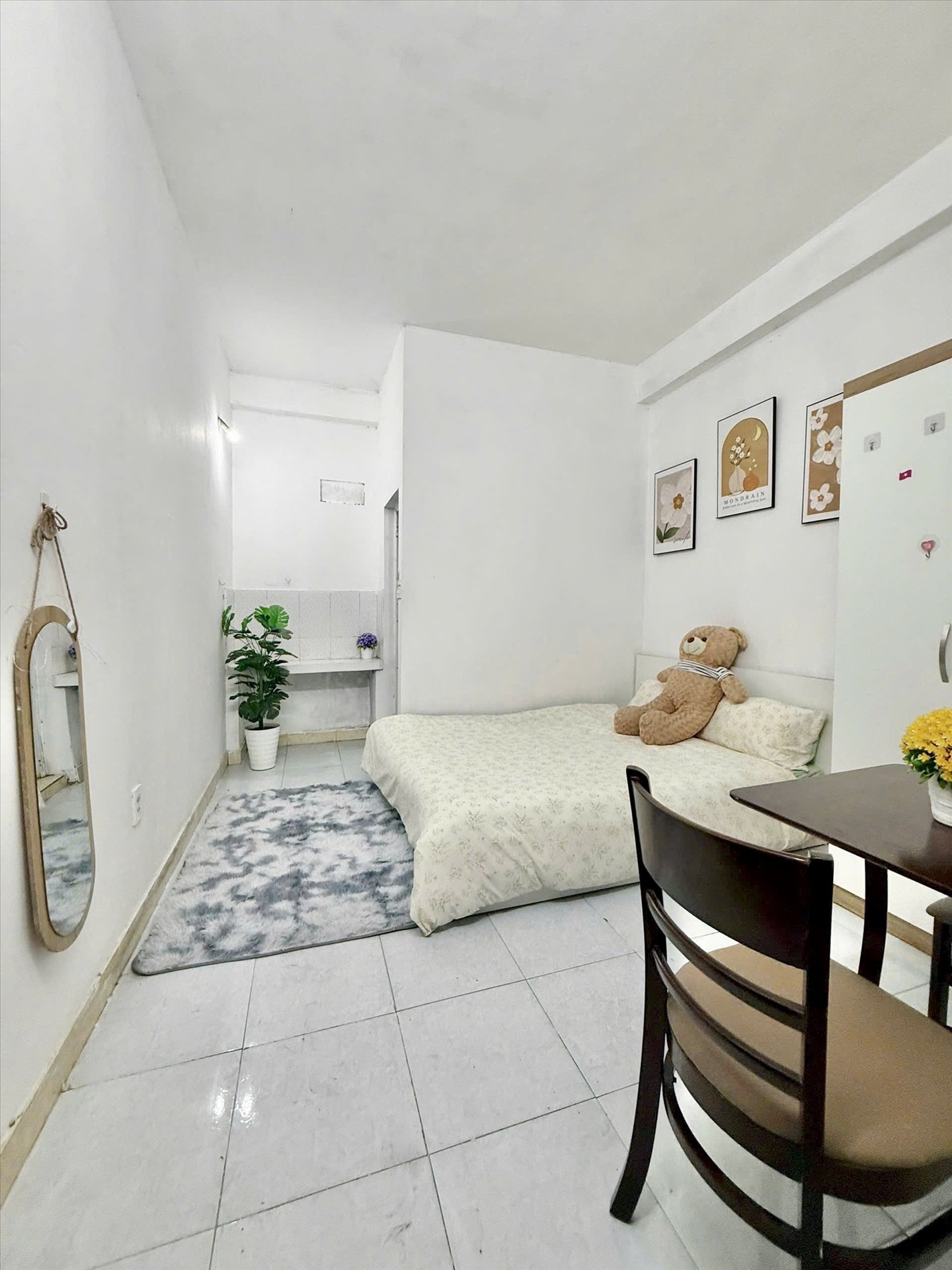 Phòng trọ Studio 25m2 tại Time House 1 Chính Kinh - Thanh Xuân - Phòng ngủ