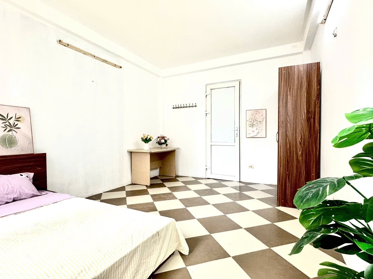 Phòng trọ Studio 25m2 tại Time House 2 Thụy Khuê - Tây Hồ - Phòng ngủ
