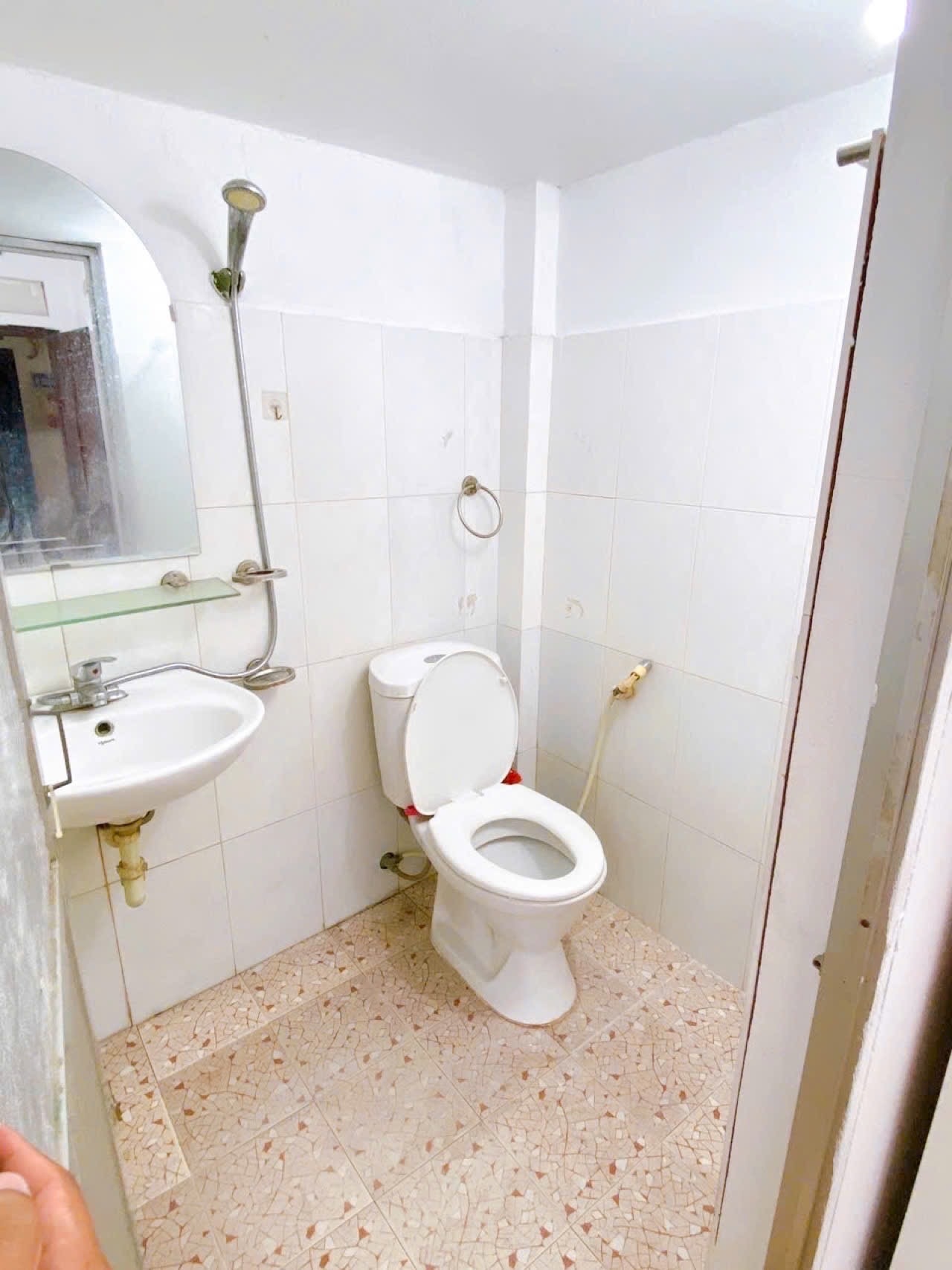 Phòng trọ Studio 25m2 tại Time House 1 Bằng Liệt - Hoàng Mai - Phòng tắm