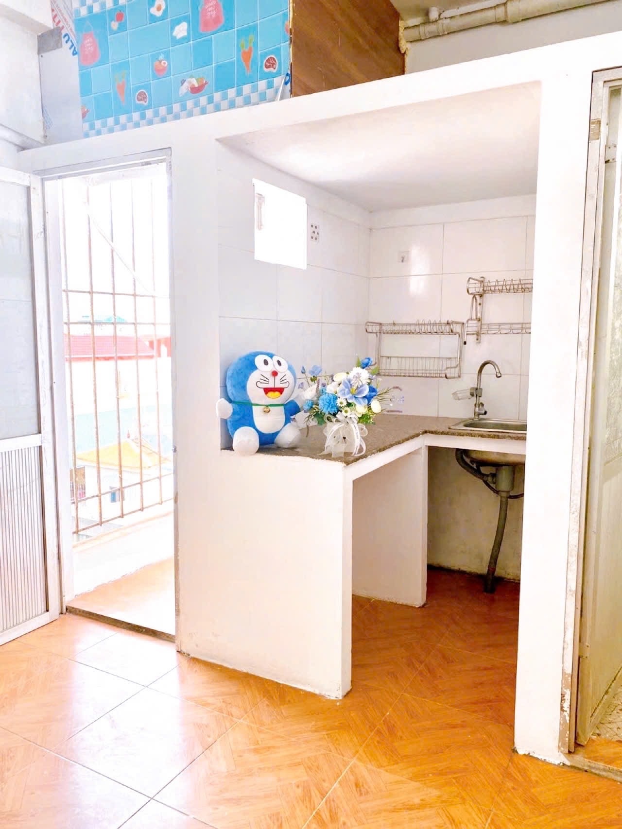 Phòng trọ Studio 25m2 tại Time House 1 Bằng Liệt - Hoàng Mai - Phòng bếp