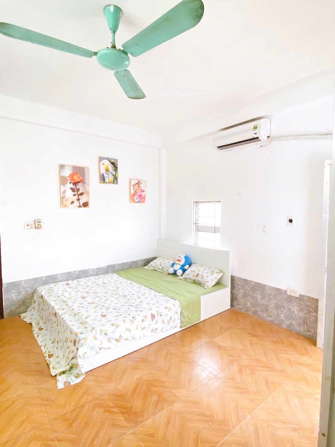 Phòng trọ Studio 25m2 tại Time House 1 Bằng Liệt - Hoàng Mai - Phòng ngủ