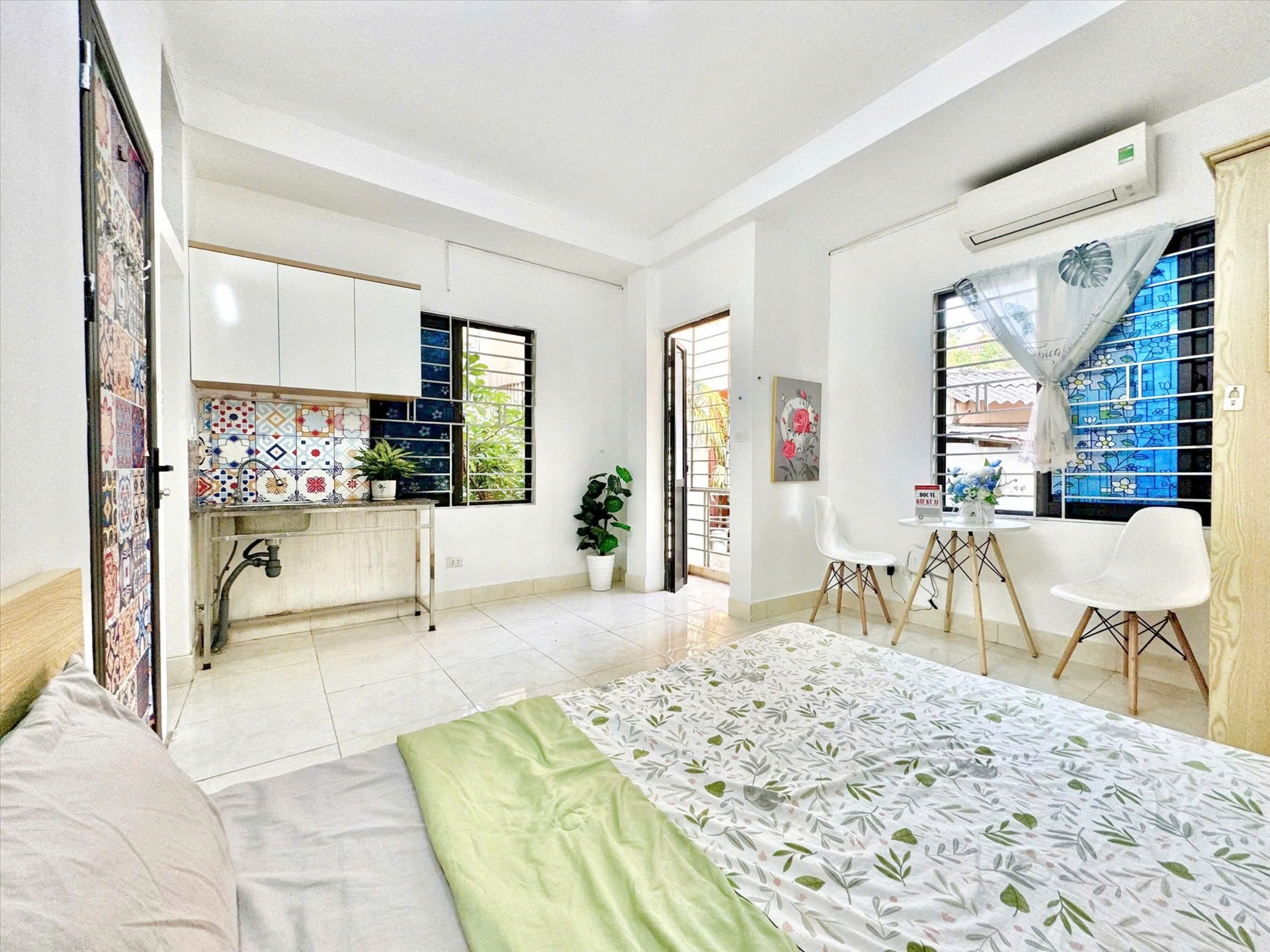 Phòng trọ Studio 28m2 tại Timehouse Nhân Hòa - Thanh Xuân - Phòng ngủ