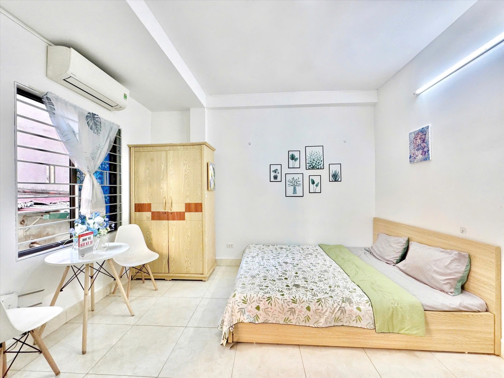 Phòng trọ Studio 28m2 tại Timehouse Nhân Hòa - Thanh Xuân - Phòng ngủ