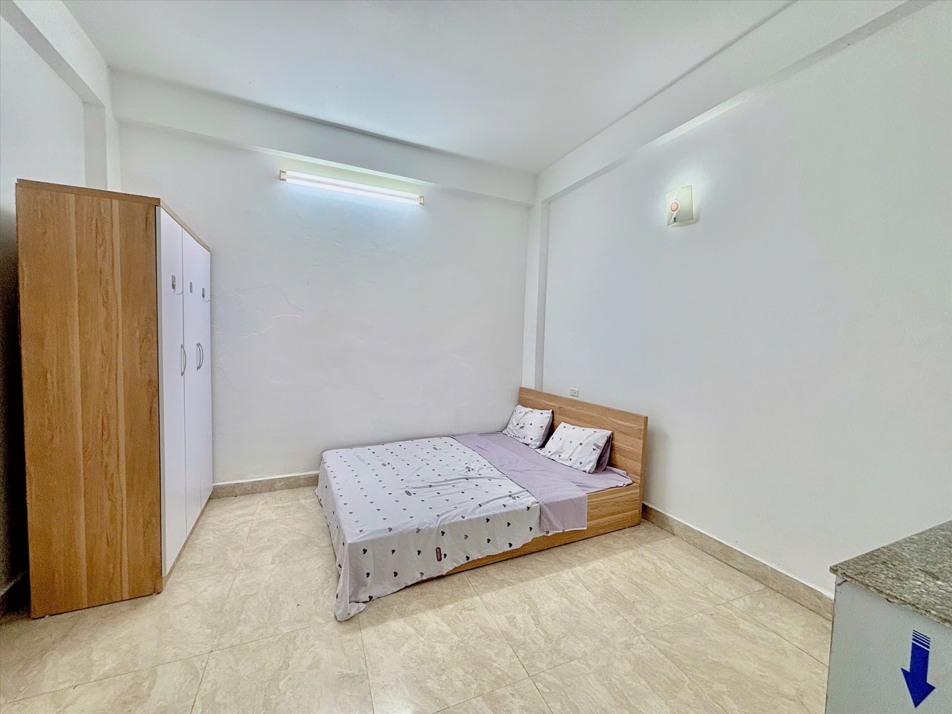 Phòng trọ Studio 20m2 tại Timehouse Mễ Trì Hạ - Nam Từ Liêm - Phòng ngủ