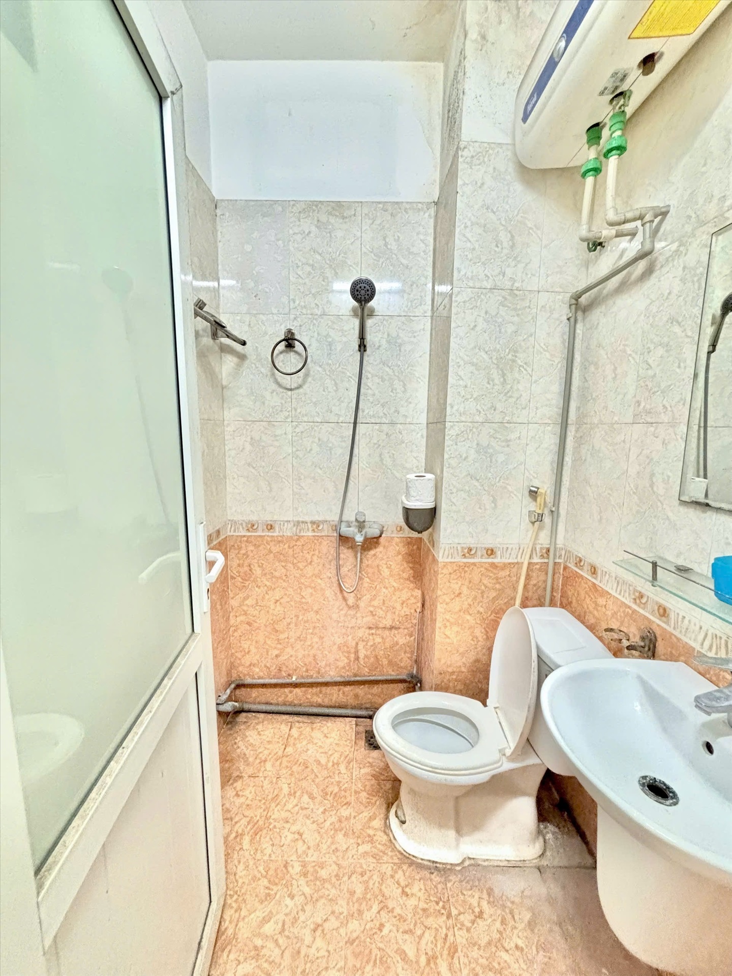 Phòng trọ Studio 20m2 tại Timehouse Mễ Trì Hạ - Nam Từ Liêm - Phòng tắm