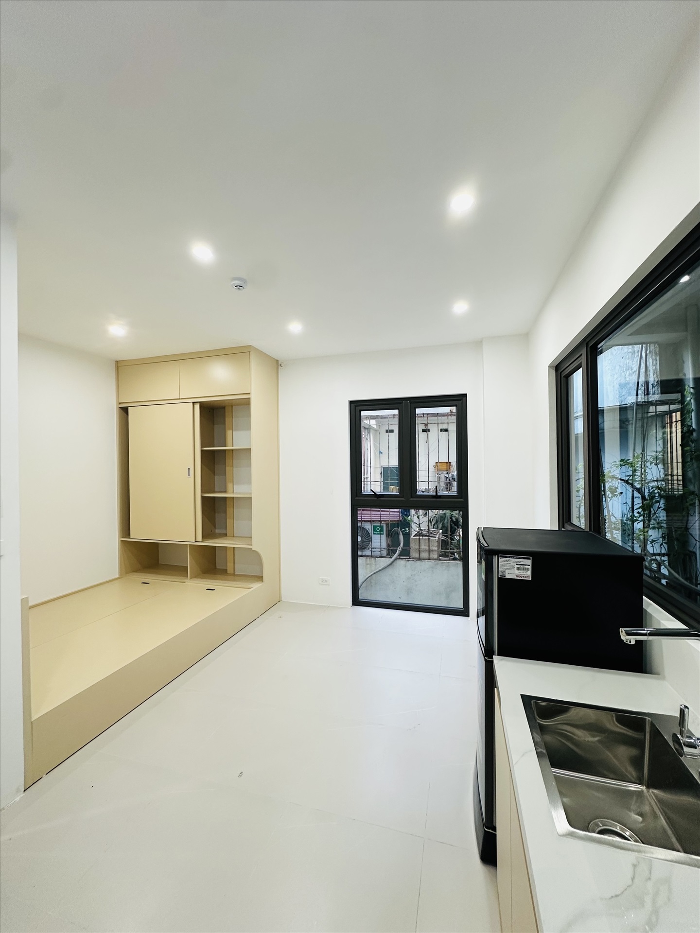 Phòng trọ Studio 30m2 tại Friends Team 1 Khâm Thiên - Đống Đa - Phòng bếp