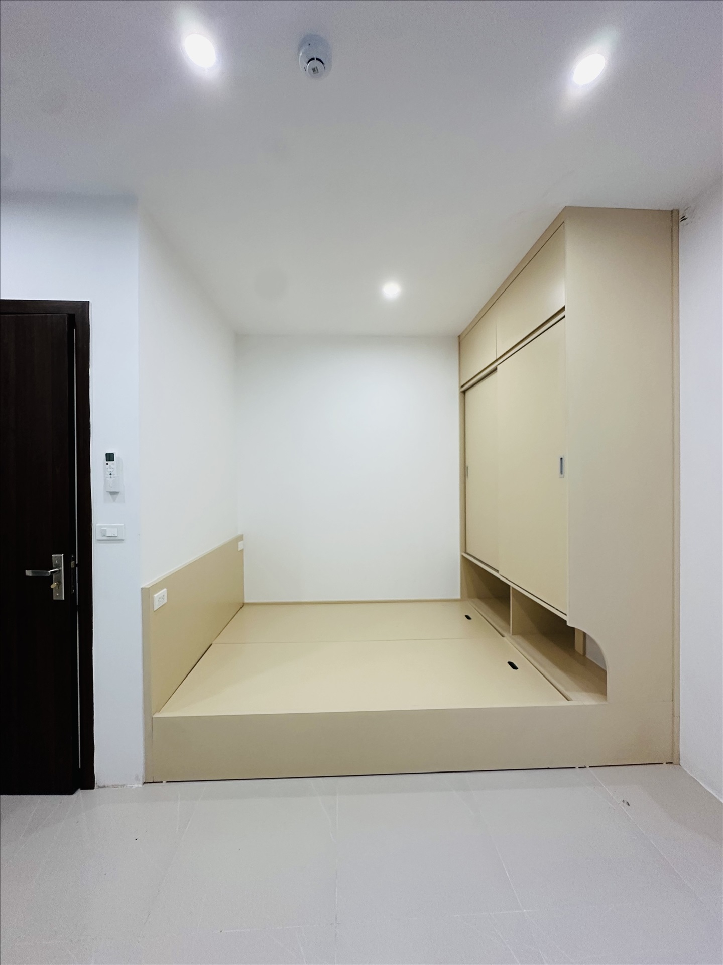 Phòng trọ Studio 30m2 tại Friends Team 1 Khâm Thiên - Đống Đa - Phòng ngủ