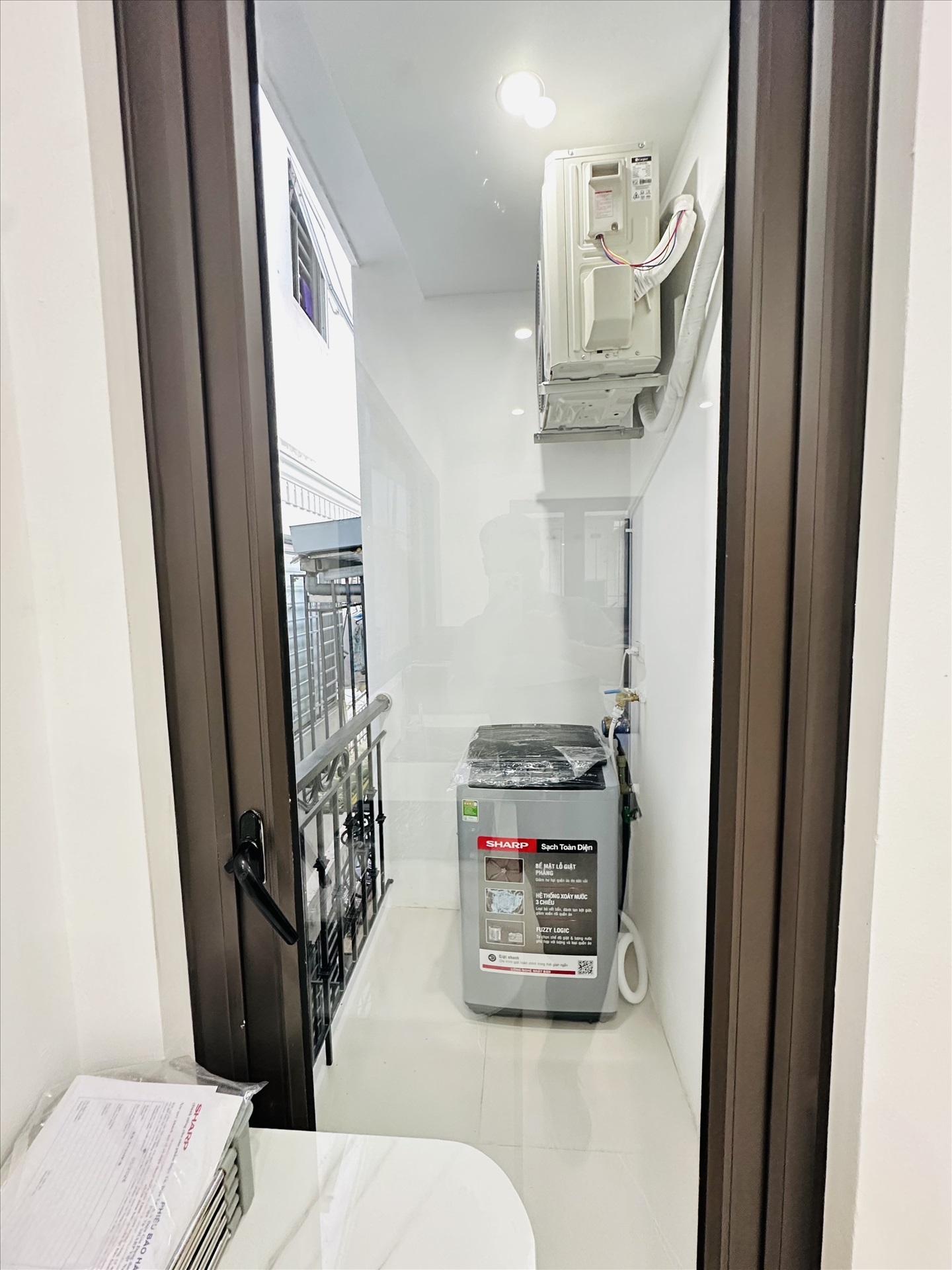 Phòng trọ Studio 30m2 tại Friends Team 1 Khâm Thiên - Đống Đa - Ban công
