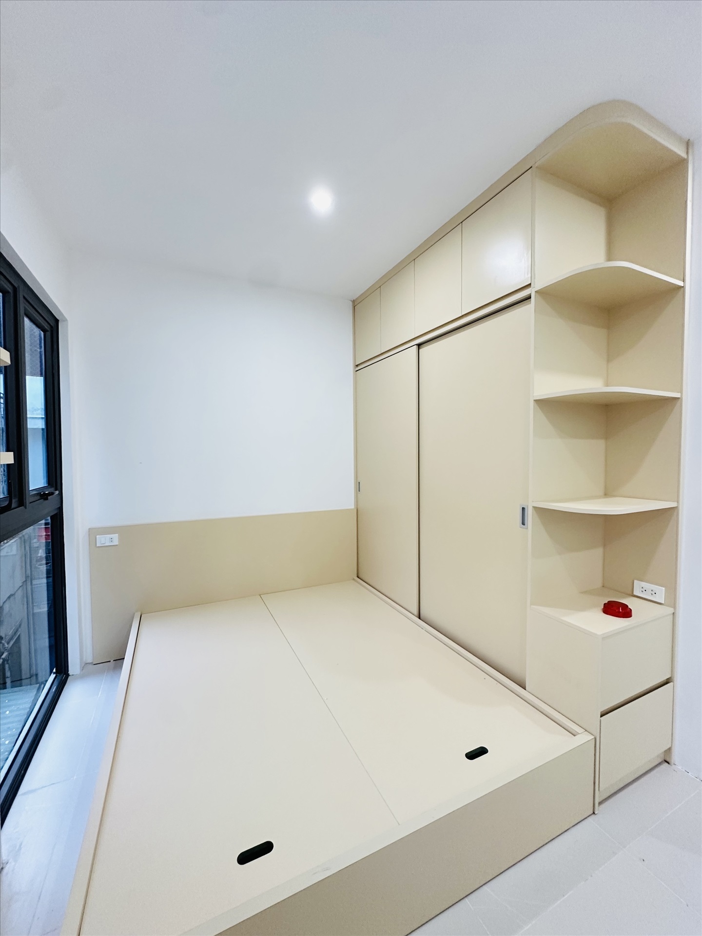 Phòng trọ Studio 30m2 tại Friends Team 1 Khâm Thiên - Đống Đa - Phòng ngủ