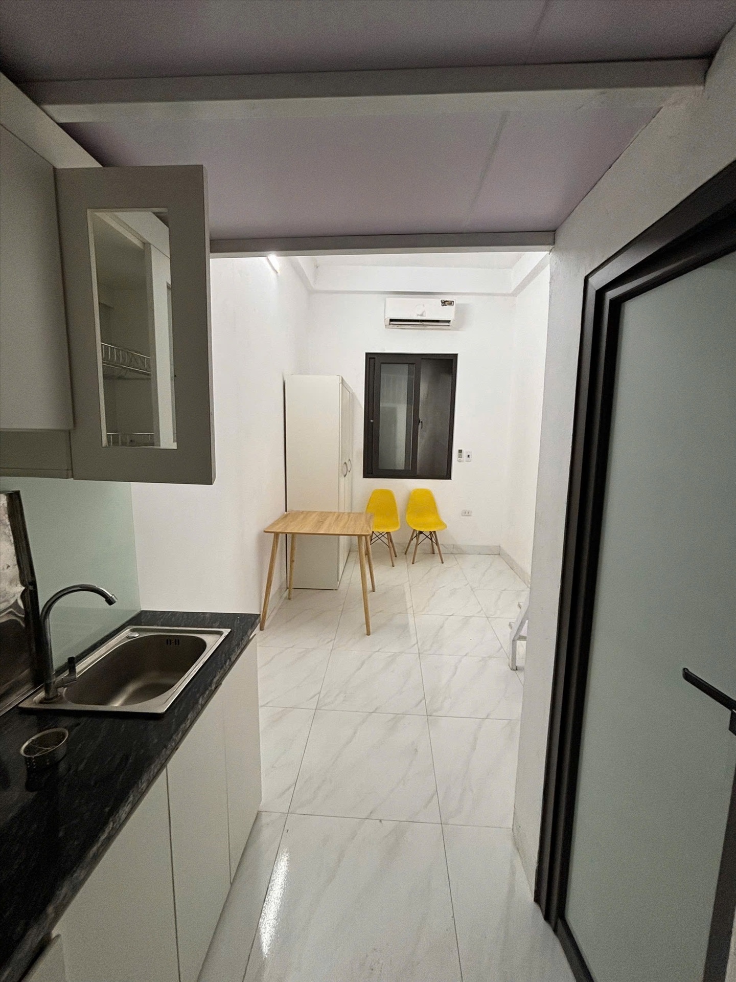 Phòng trọ Duplex 23m2 tại Friends Team Khương Hạ - Thanh Xuân - Phòng bếp
