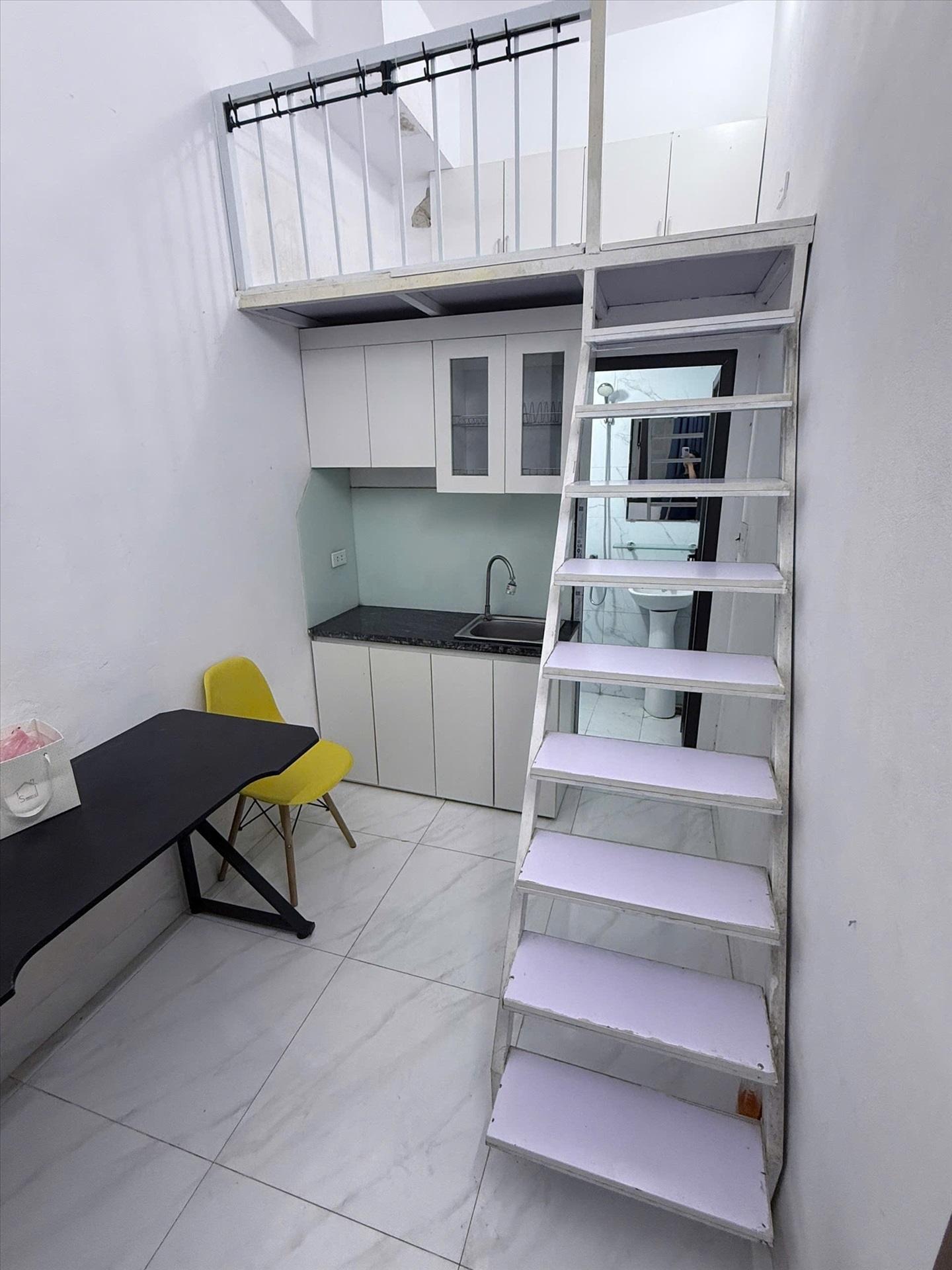Phòng trọ Duplex 20m2 tại Friends Team Khương Hạ - Thanh Xuân - Phòng bếp