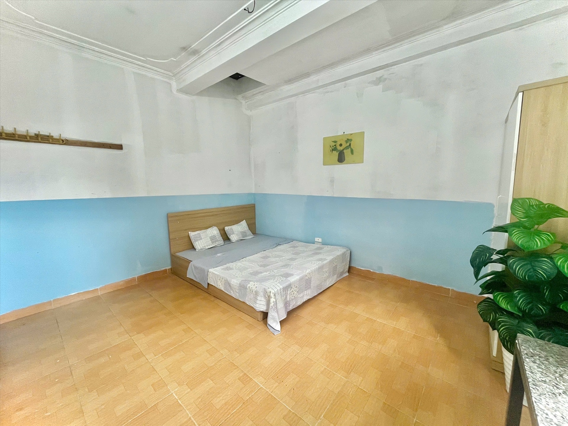Phòng trọ Studio 20m2 tại Time House 13 Cổ Nhuế - Bắc Từ Liêm - Phòng ngủ