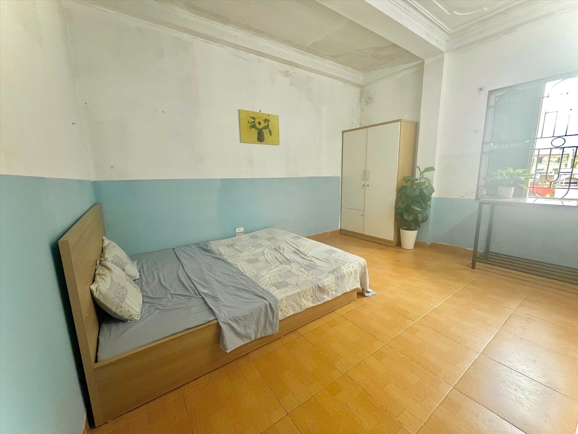 Phòng trọ Studio 20m2 tại Time House 13 Cổ Nhuế - Bắc Từ Liêm - Phòng ngủ