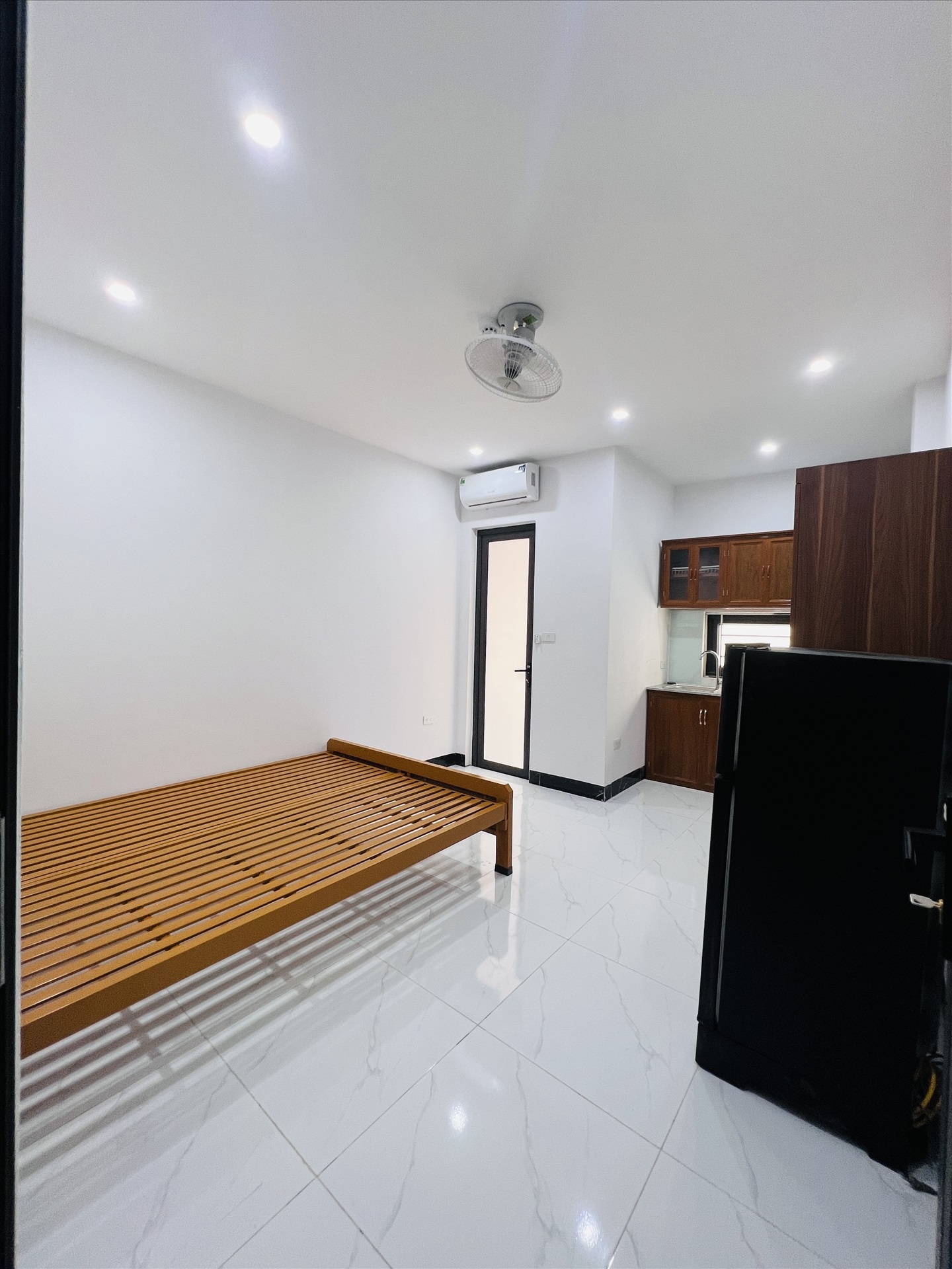 Phòng trọ Studio 25m2 tại Friends Team 2 Nguyễn Văn Trỗi - Hà Đông - Phòng ngủ