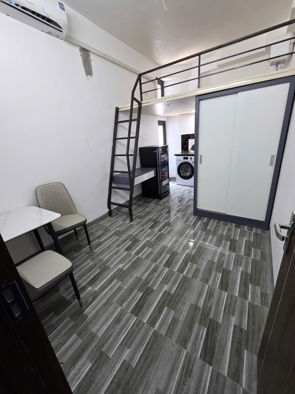 Phòng trọ Duplex 28m2 tại TV Home Phương Canh - Nam Từ Liêm - Phòng ngủ