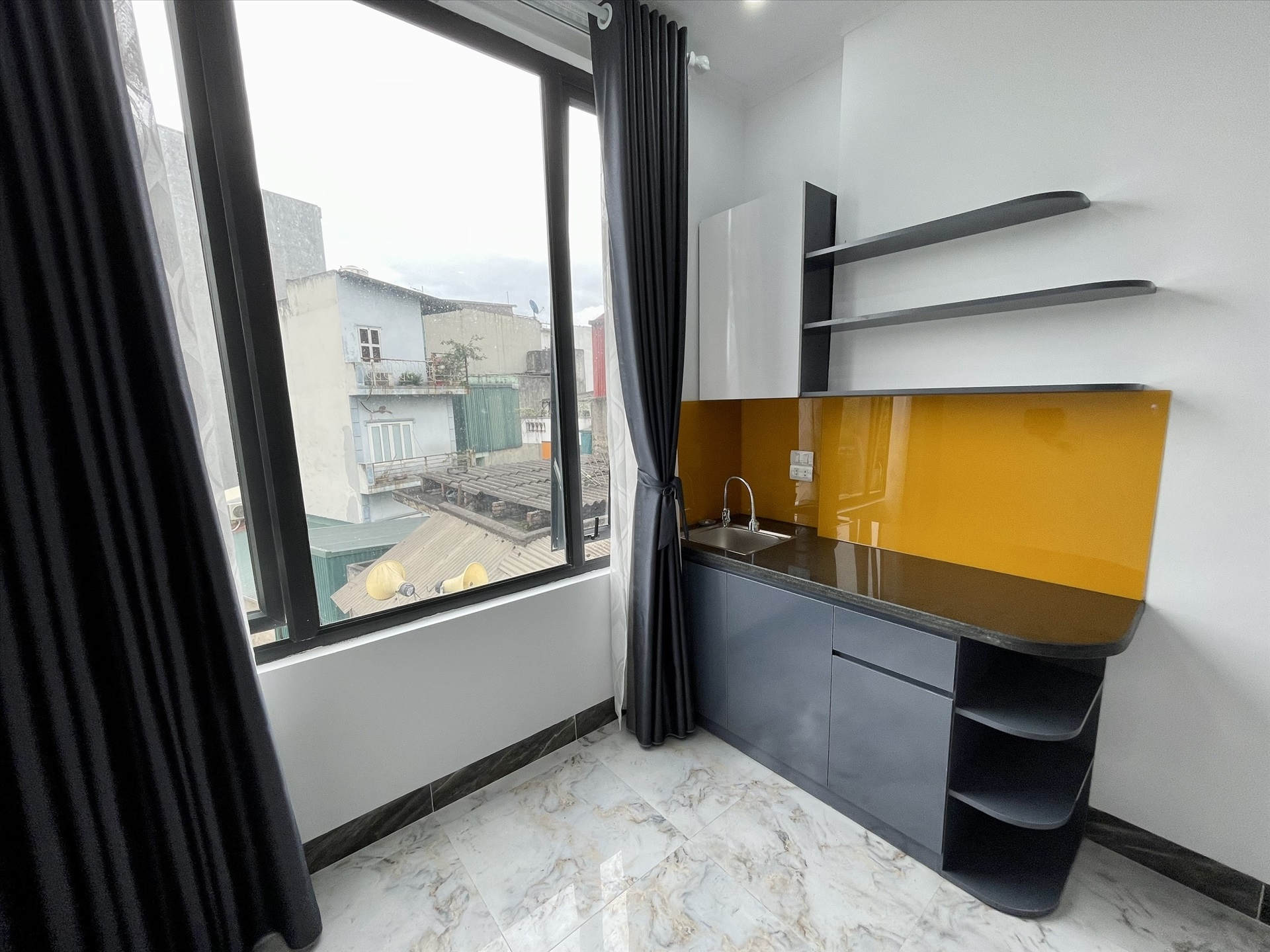 Phòng trọ 1 Phòng ngủ 25m2 tại Airstay Đại La - Hai Bà Trưng - Phòng bếp