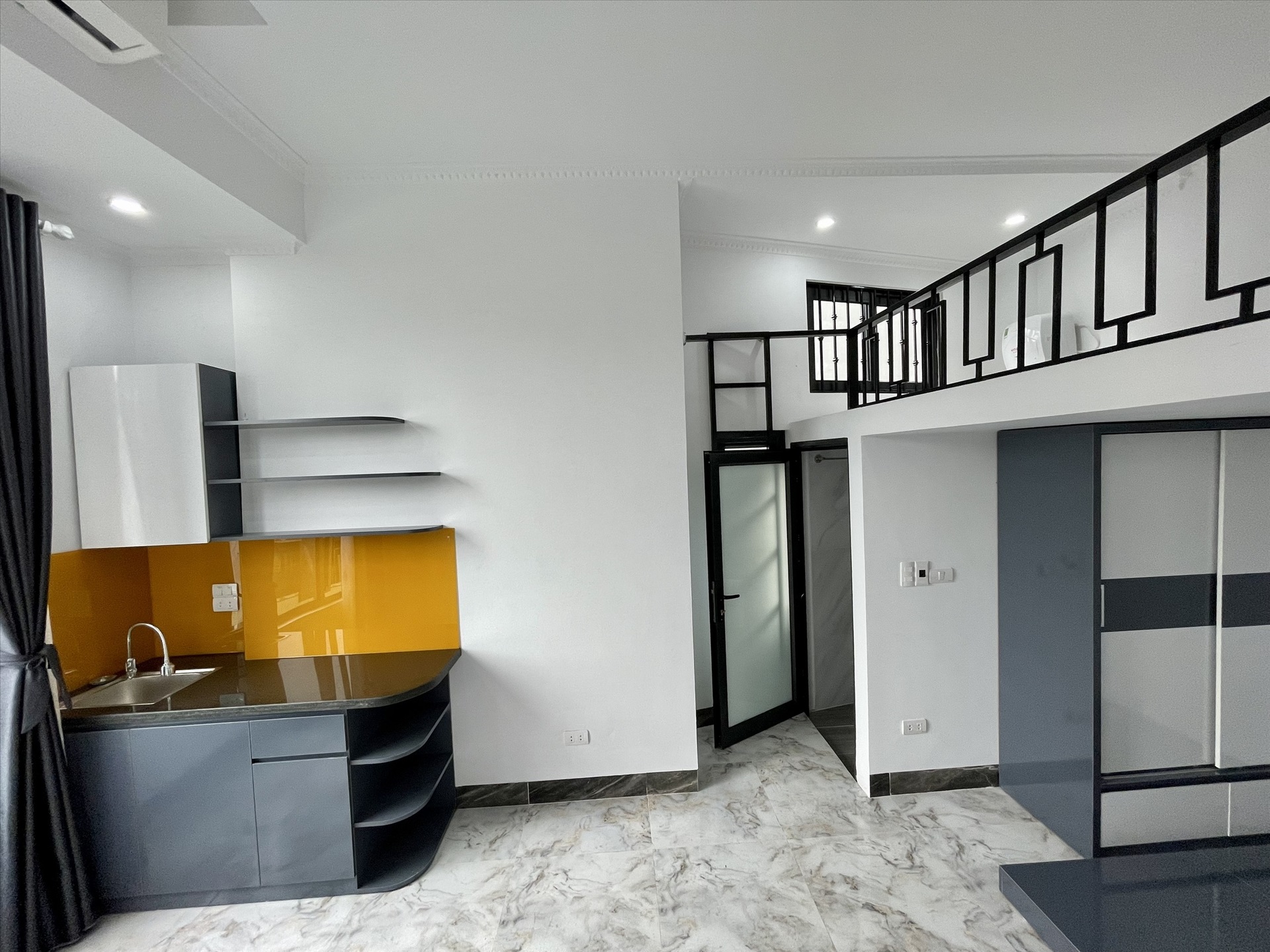 Phòng trọ 1 Phòng ngủ 25m2 tại Airstay Đại La - Hai Bà Trưng - Phòng bếp