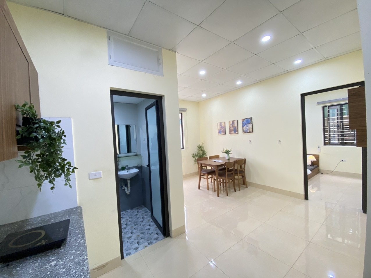 Phòng trọ 1 Phòng ngủ 45m2 tại Suha Home 2 Cầu Giấy - Cầu Giấy - Phòng khách