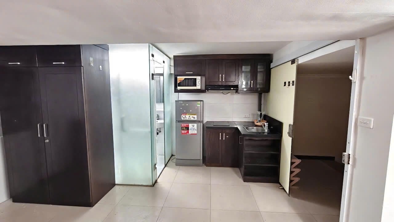 Phòng trọ Studio 30m2 tại Salahomes Đình Thôn - Nam Từ Liêm - Phòng bếp