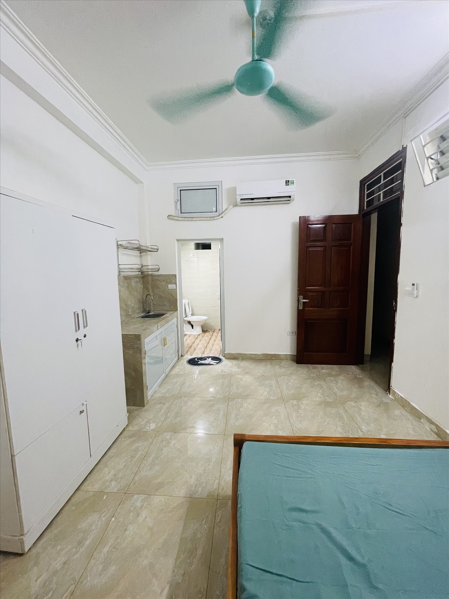 Phòng trọ Studio 25m2 tại TA Home Trần Điền - Thanh Xuân - Phòng bếp