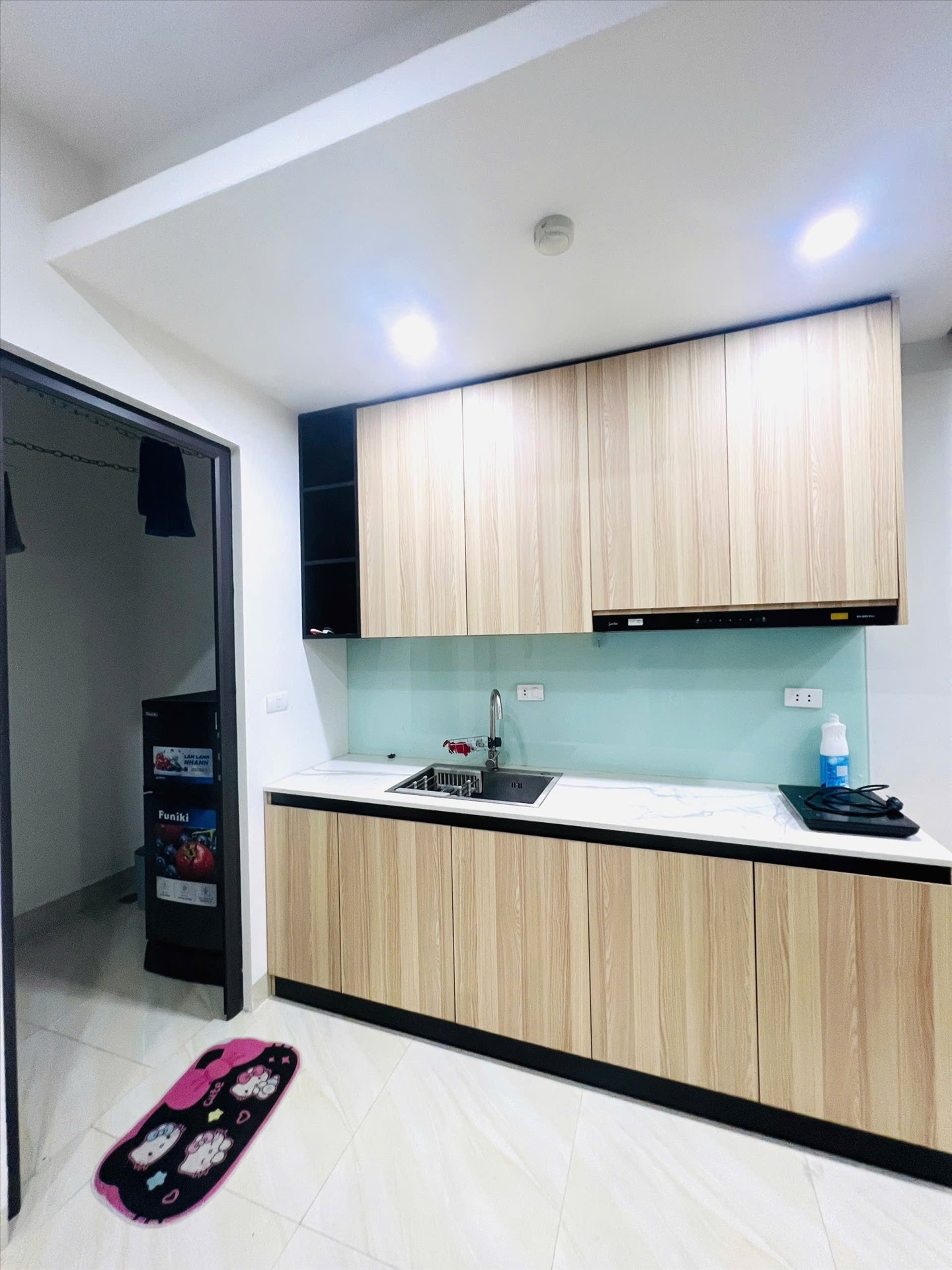 Phòng trọ Studio 35m2 tại Friends Team Quan Nhân - Thanh Xuân - Phòng bếp