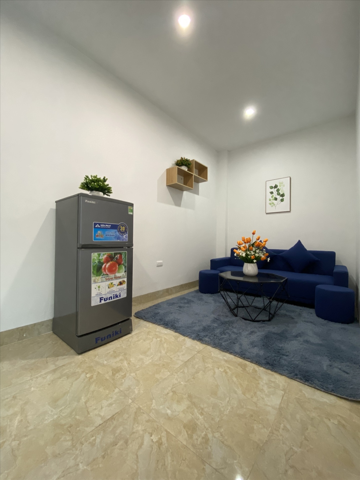 Phòng trọ 1 Phòng ngủ 40m2 tại 4PS Housing 1 Lạc Long Quân - Tây Hồ - Phòng khách