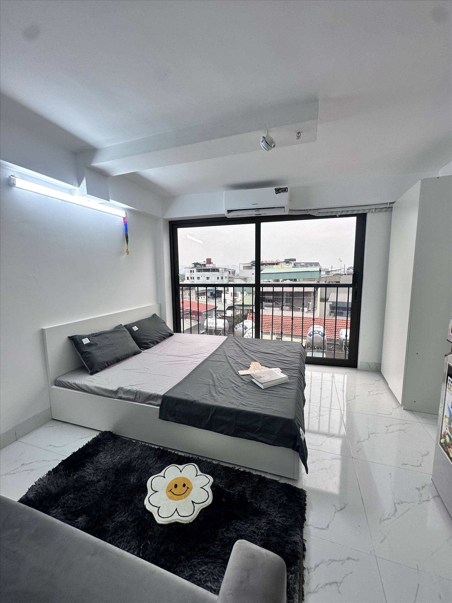 Phòng trọ Studio 20m2 tại DreamHouse 1 Mỹ Đình - Nam Từ Liêm - Phòng ngủ