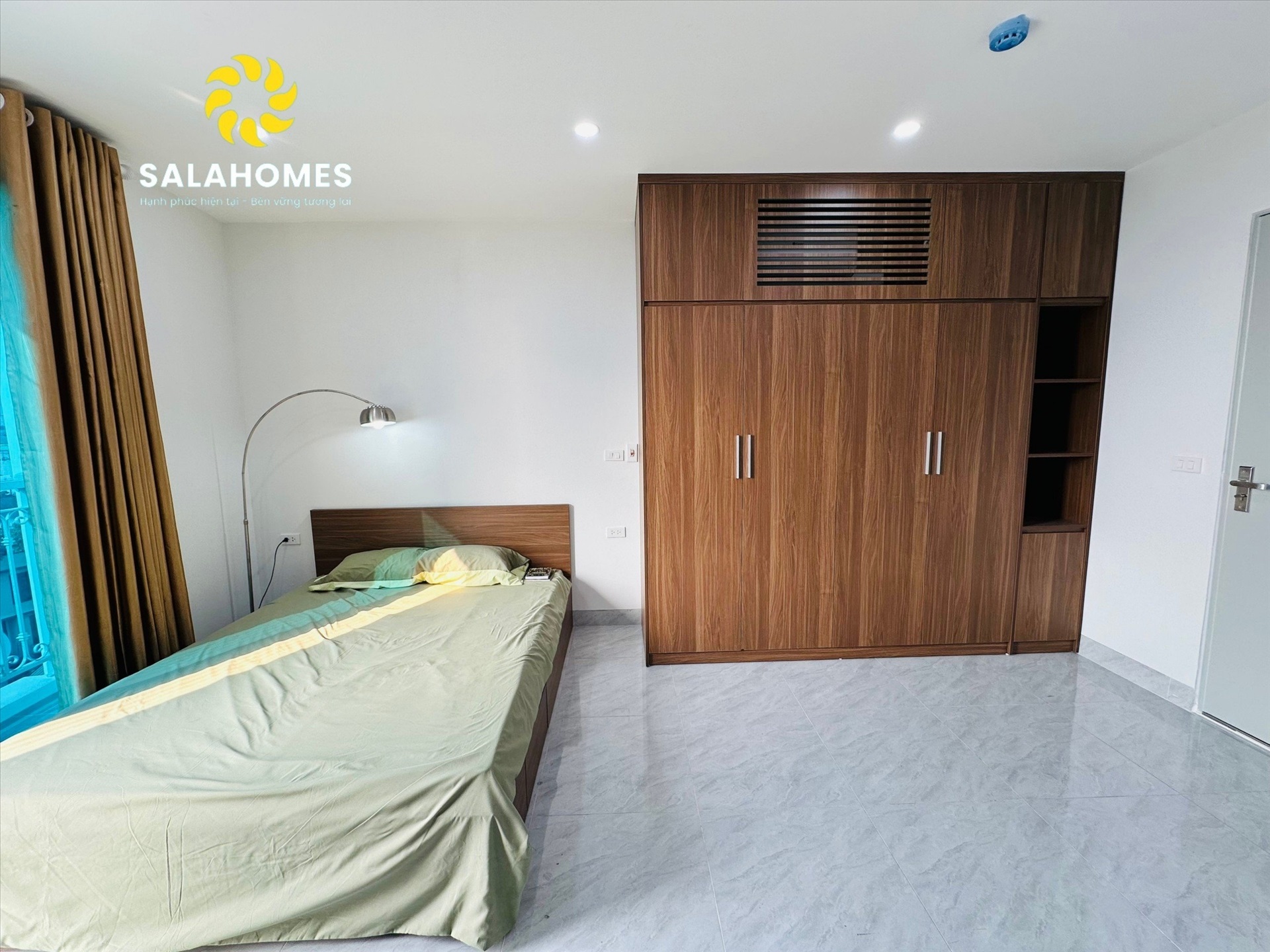 Phòng trọ Studio 30m2 tại Salahomes Định Công Thượng - Hoàng Mai - Phòng ngủ