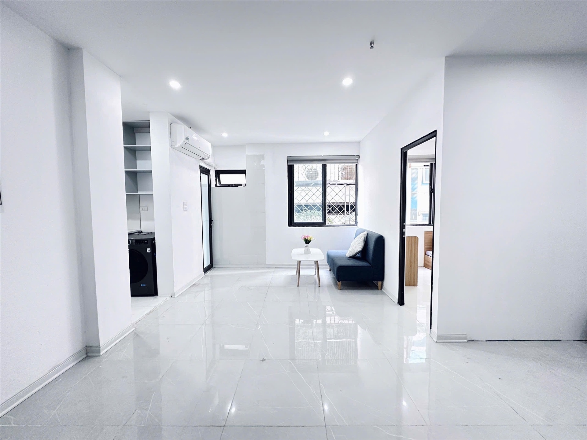 Phòng trọ 2 Phòng ngủ 45m2 tại Suha Home Nguyễn Văn Huyên - Cầu Giấy - Phòng khách