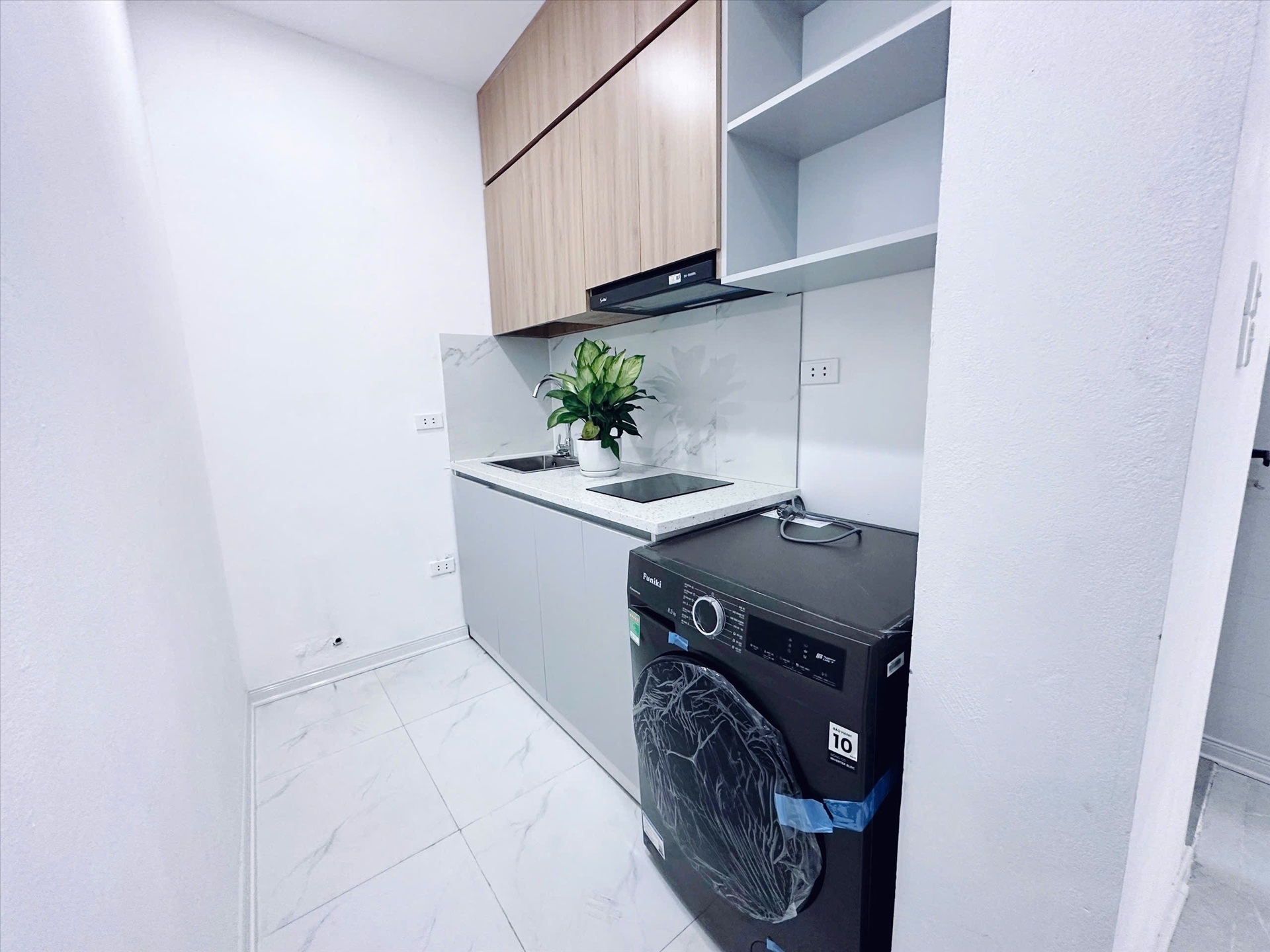 Phòng trọ 2 Phòng ngủ 45m2 tại Suha Home Nguyễn Văn Huyên - Cầu Giấy - Phòng bếp