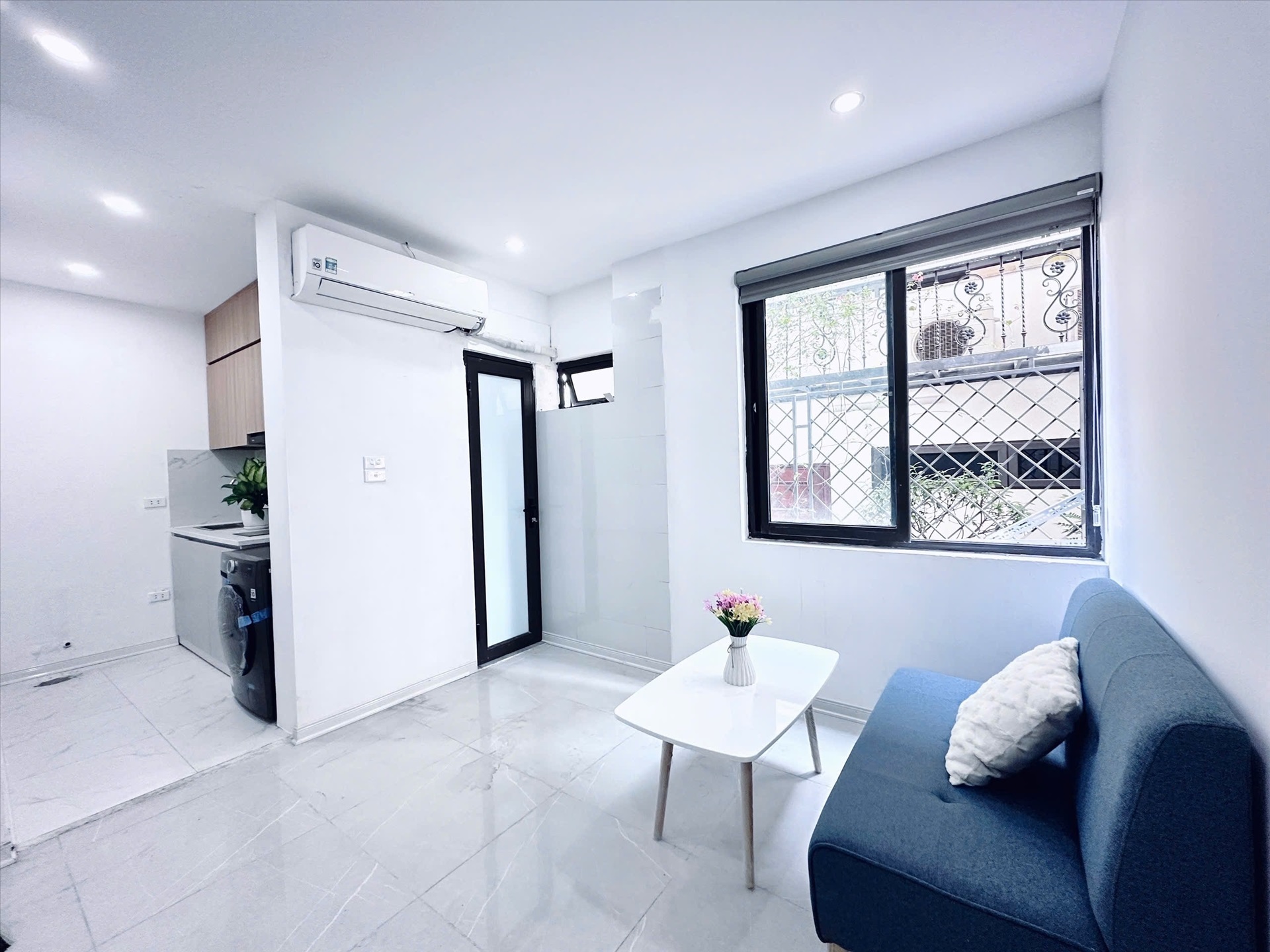 Phòng trọ 2 Phòng ngủ 45m2 tại Suha Home Nguyễn Văn Huyên - Cầu Giấy - Phòng khách