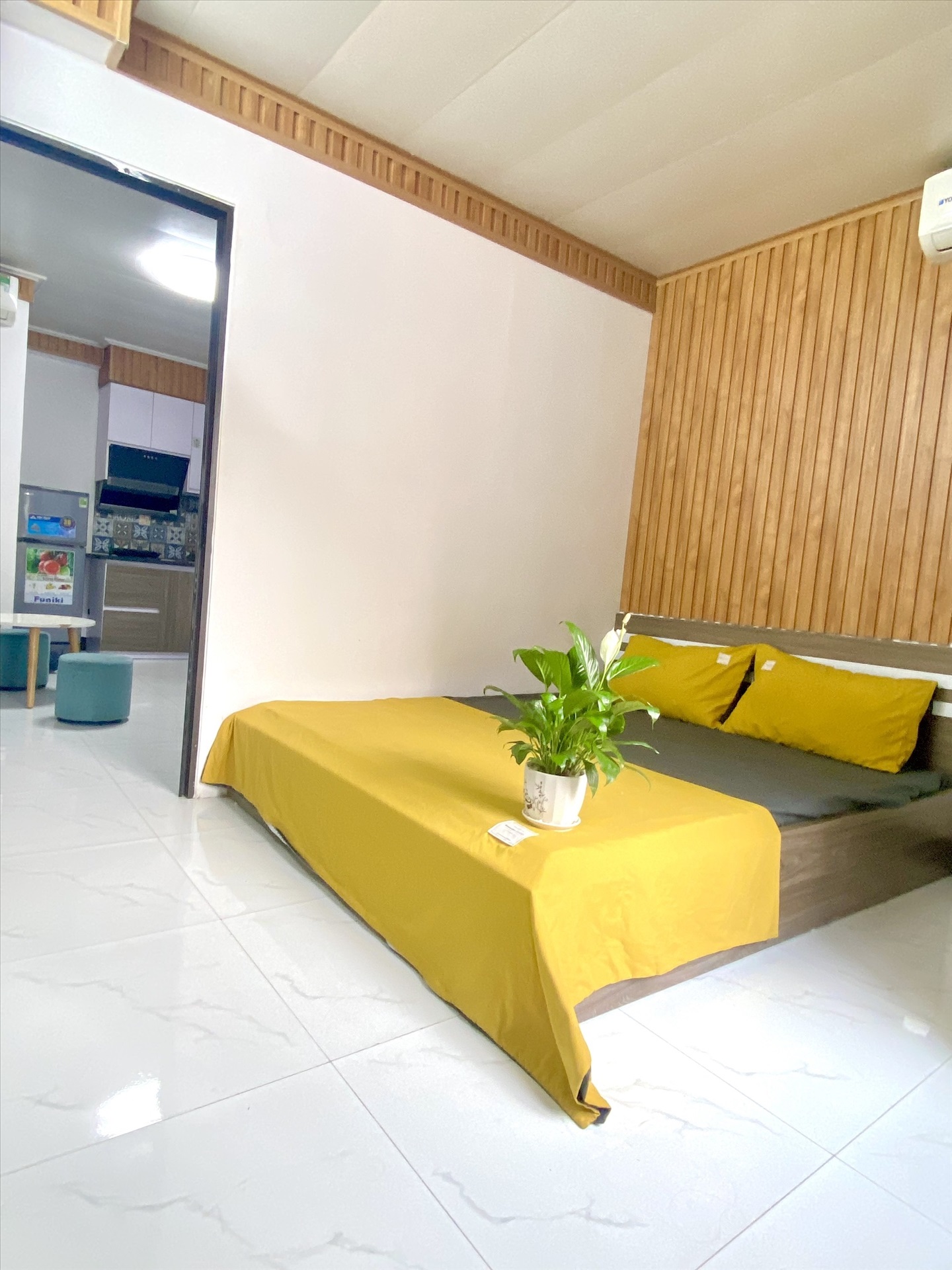 Phòng trọ 1 Phòng ngủ 40m2 tại Suha Home 2 Nhân Hòa - Thanh Xuân - Phòng ngủ