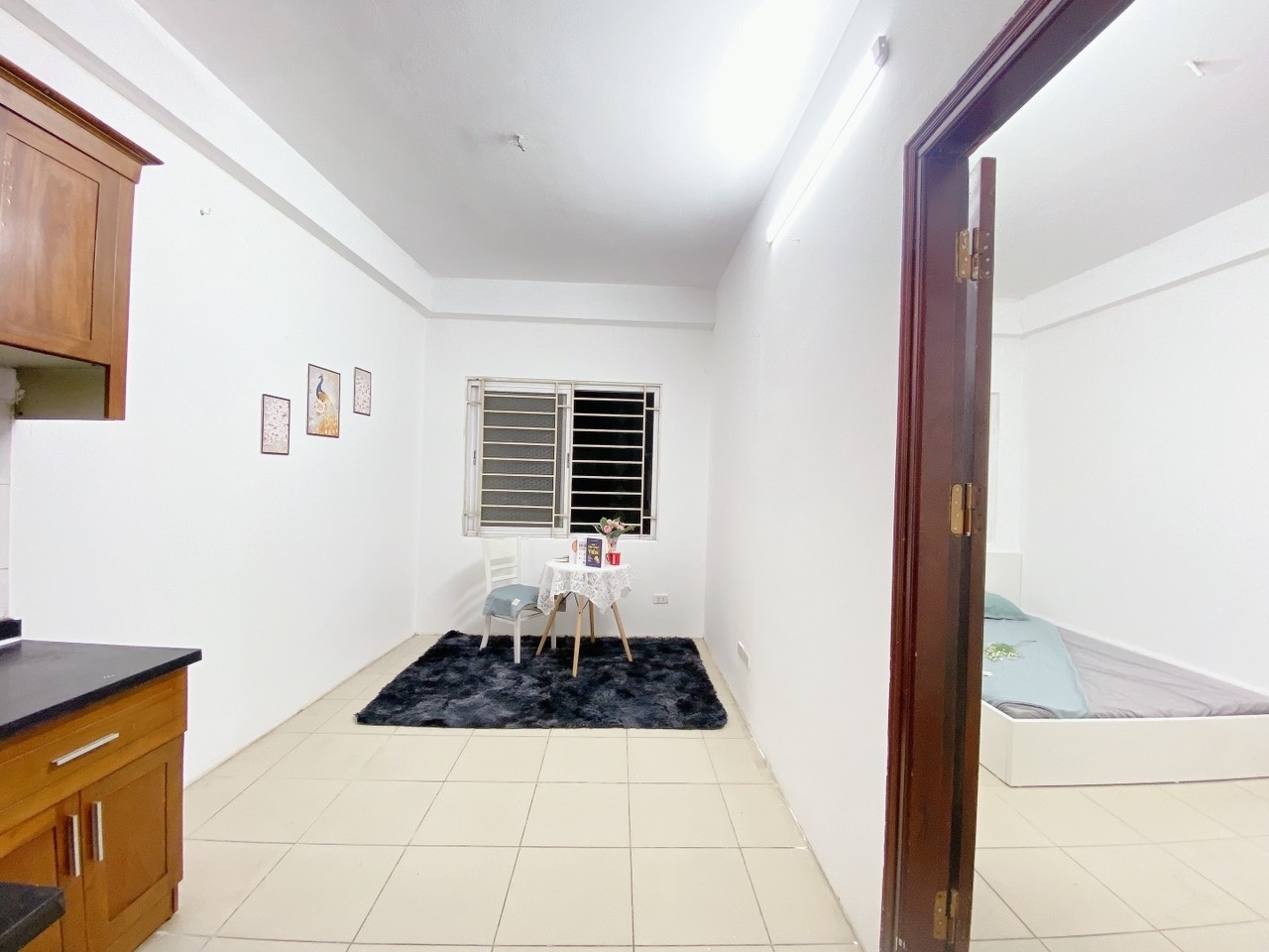 Phòng trọ 1 Phòng ngủ 27m2 tại Happyhomes Cổ Nhuế - Bắc Từ Liêm - Phòng khách