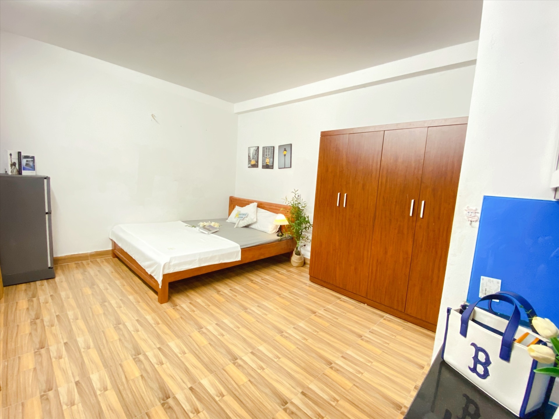 Phòng trọ Studio 25m2 tại Suha Home Khương Đình - Thanh Xuân - Phòng ngủ
