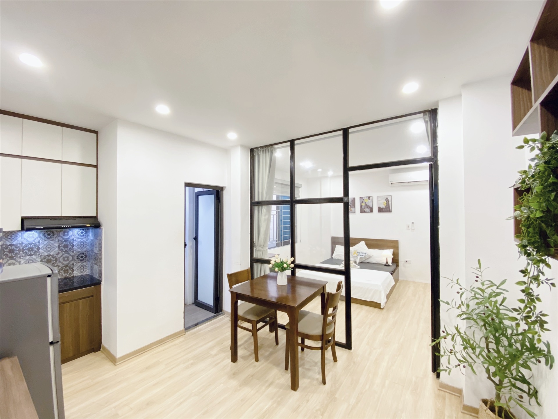 Phòng trọ 1 Phòng ngủ 38m2 tại Suha Home 1 Cầu Giấy - Cầu Giấy - Phòng khách