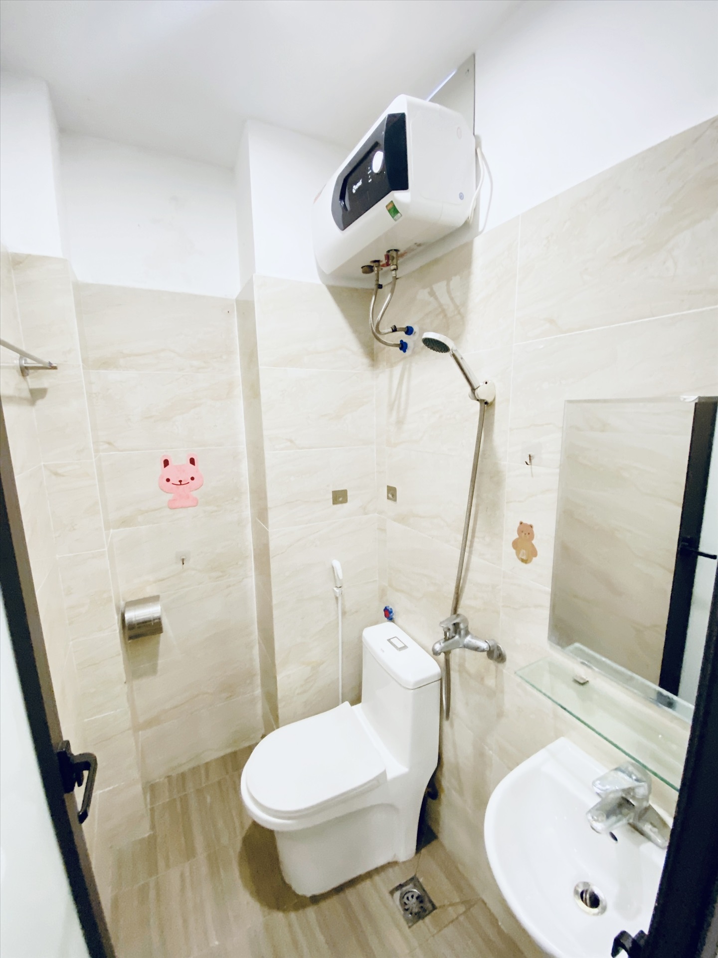 Phòng trọ 1 Phòng ngủ 38m2 tại Suha Home 1 Cầu Giấy - Cầu Giấy - Phòng tắm