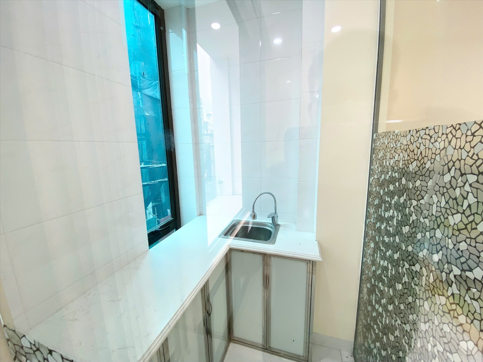 Phòng trọ Studio 30m2 tại HP Land Trần Hữu Tước - Đống Đa - Phòng bếp