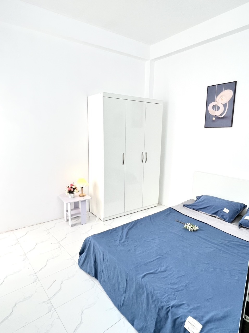 Phòng trọ 1 Phòng ngủ 25m2 tại HappyHomes Hồ Tùng Mậu - Bắc Từ Liêm - Phòng ngủ