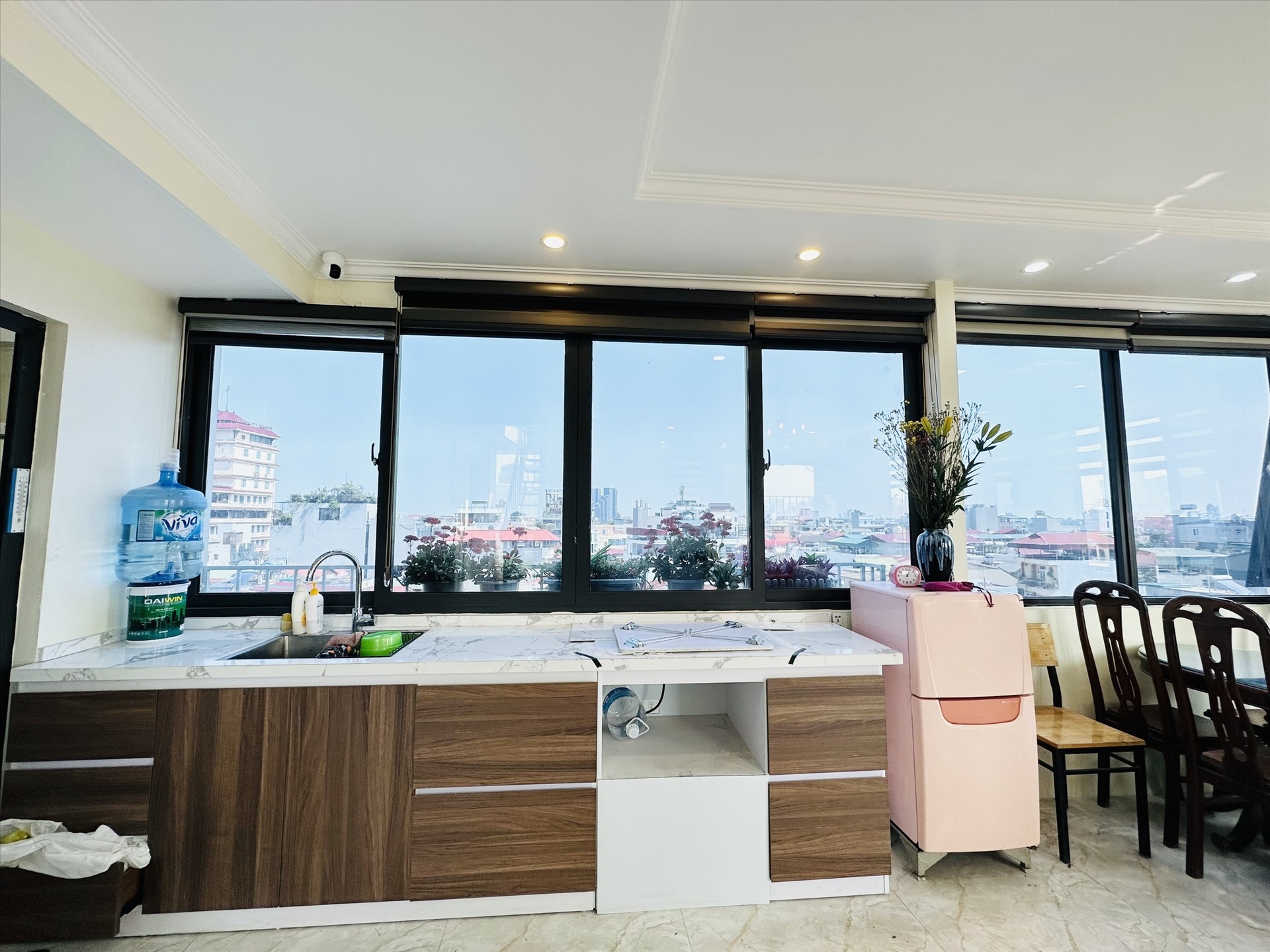 Phòng trọ Studio 40m2 tại GD Home 1 Võng Thị - Tây Hồ - Phòng bếp