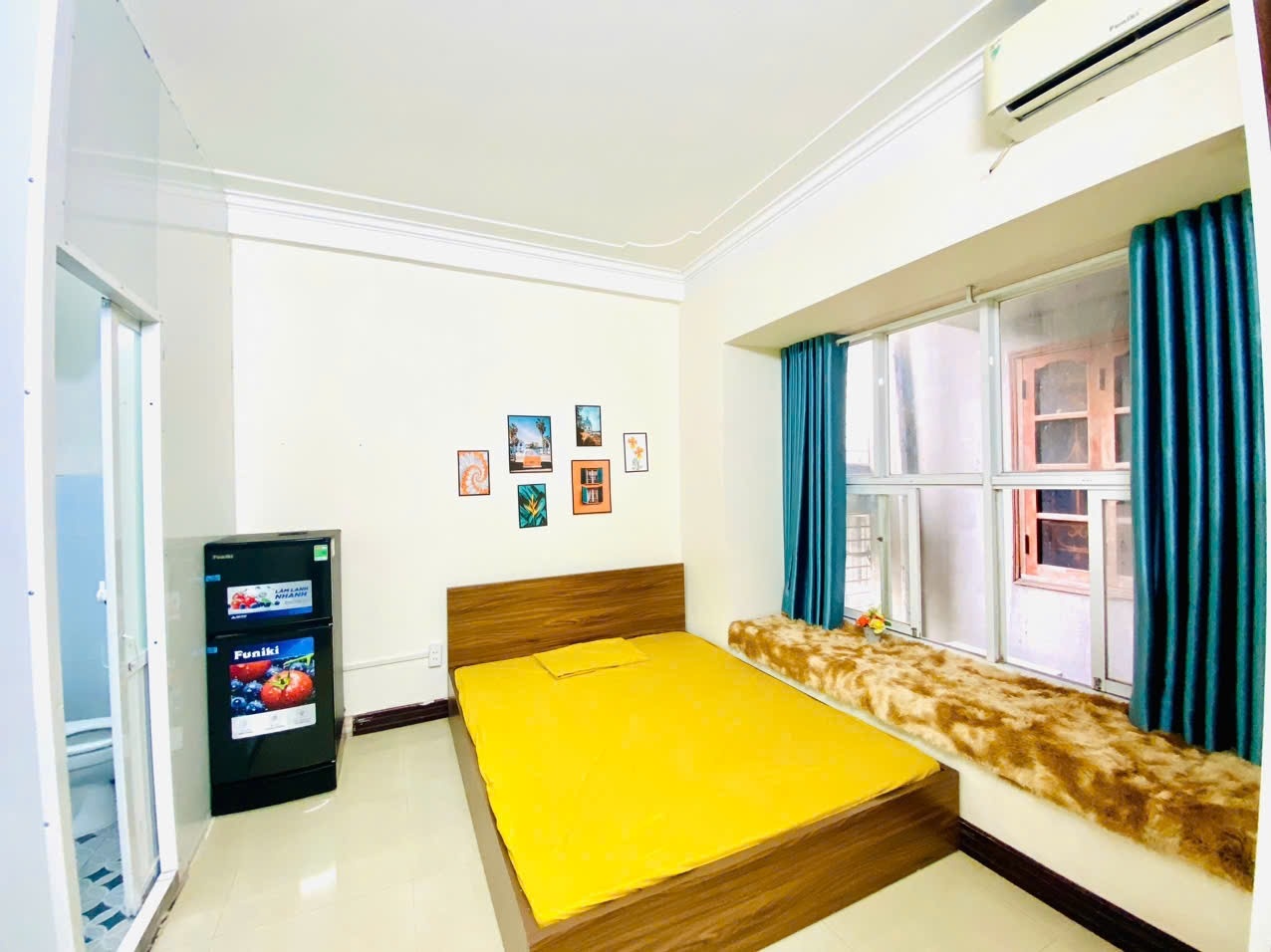 Phòng trọ Studio 25m2 tại NT House Lê Quang Đạo - Nam Từ Liêm - Phòng ngủ