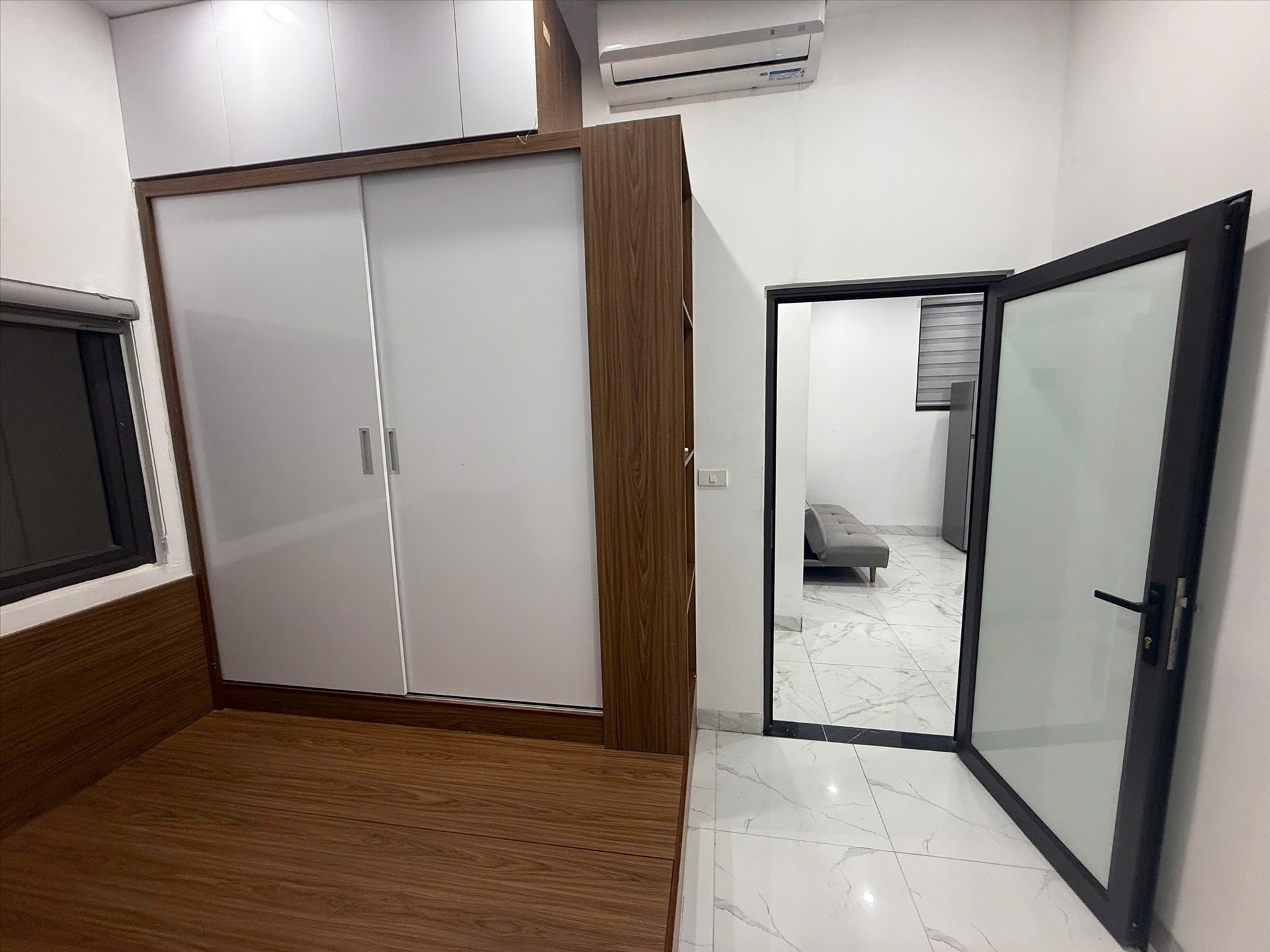 Phòng trọ 2 Phòng ngủ 30m2 tại NV Home Đồng Me - Nam Từ Liêm - Phòng ngủ