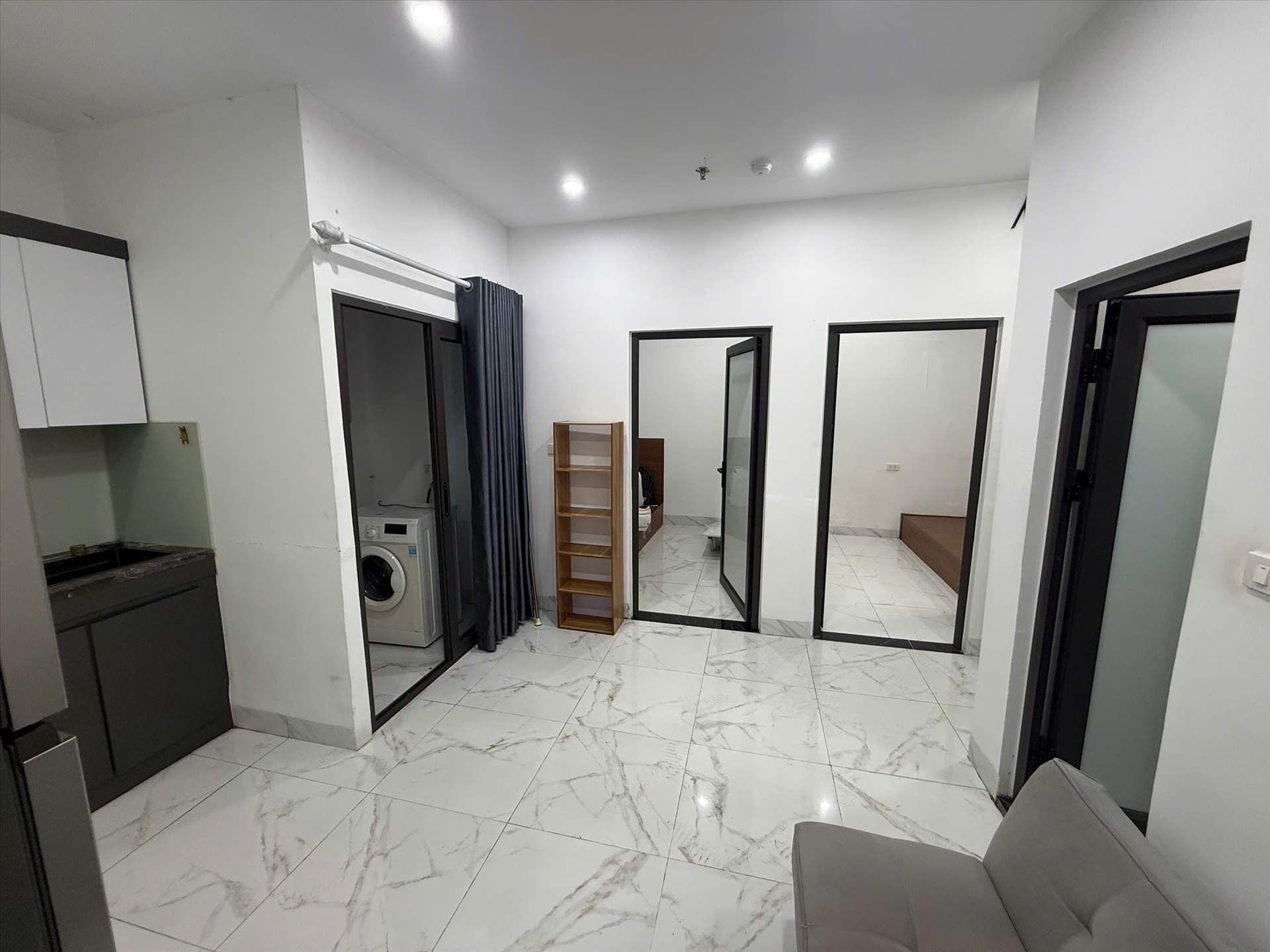 Phòng trọ 2 Phòng ngủ 30m2 tại NV Home Đồng Me - Nam Từ Liêm - Phòng khách