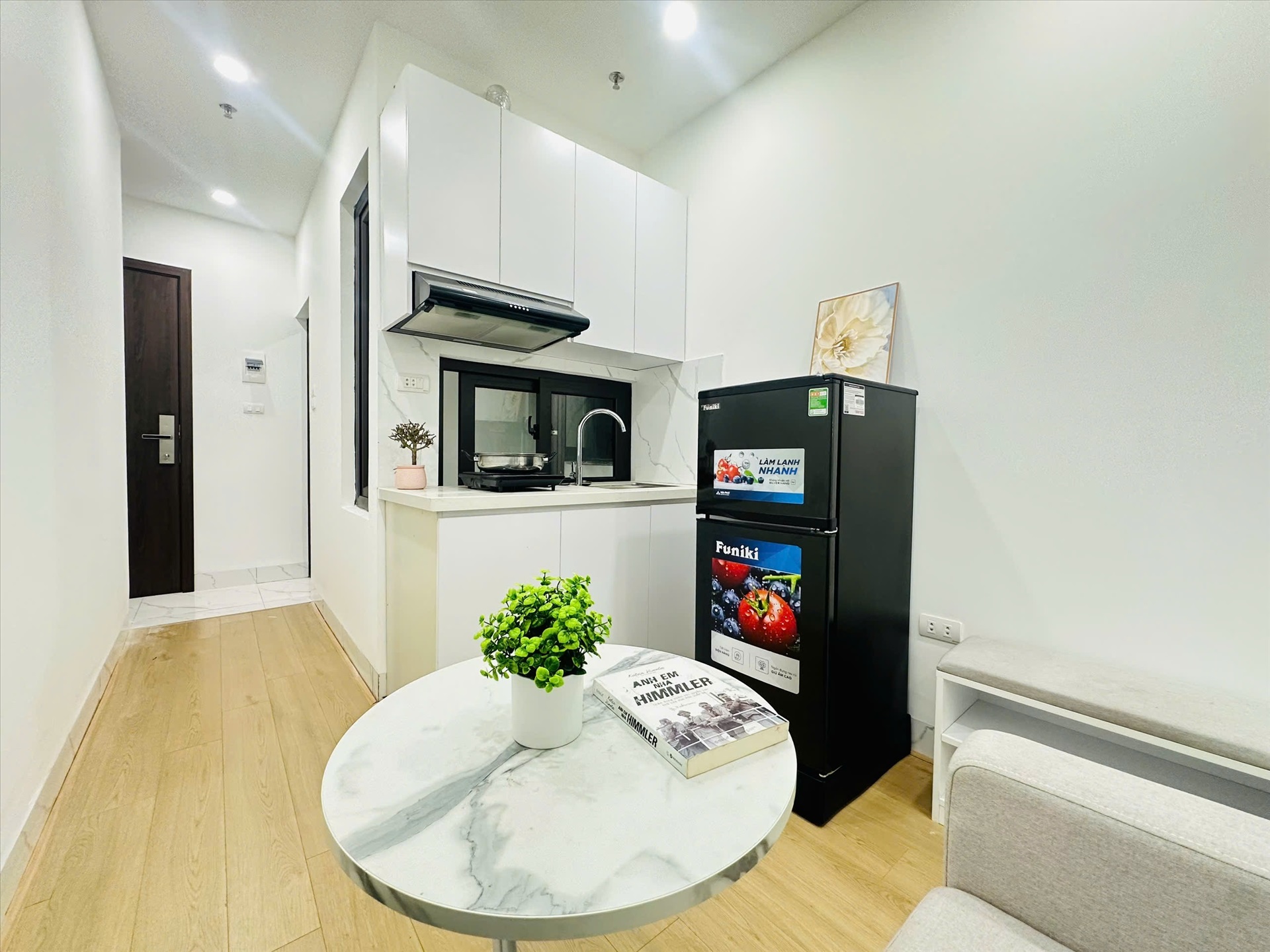 Phòng trọ 2 Phòng ngủ 30m2 tại NV Home B Thái Thịnh - Đống Đa - Phòng bếp