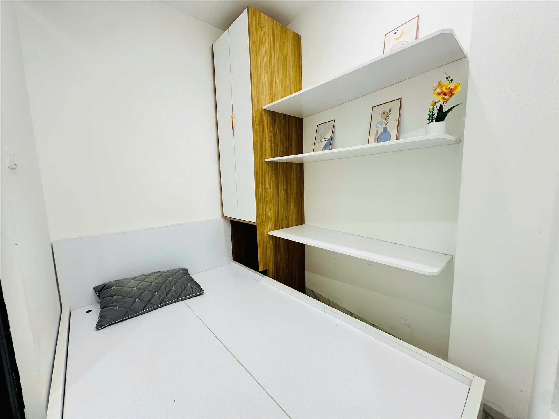 Phòng trọ 2 Phòng ngủ 30m2 tại NV Home B Thái Thịnh - Đống Đa - Phòng ngủ