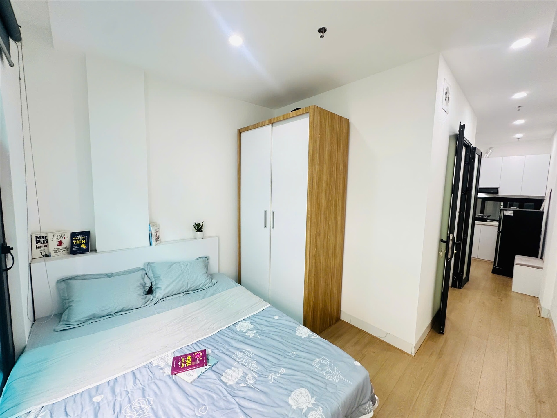 Phòng trọ 2 Phòng ngủ 30m2 tại NV Home B Thái Thịnh - Đống Đa - Phòng ngủ