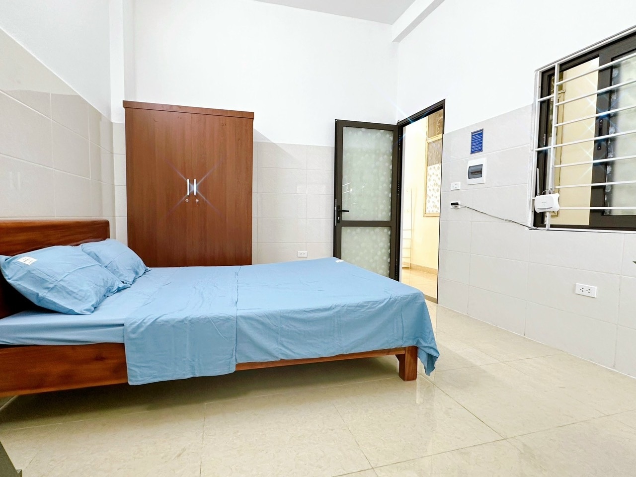 Phòng trọ Duplex 25m2 tại Timehouse 2 Phú Diễn - Bắc Từ Liêm - Phòng ngủ